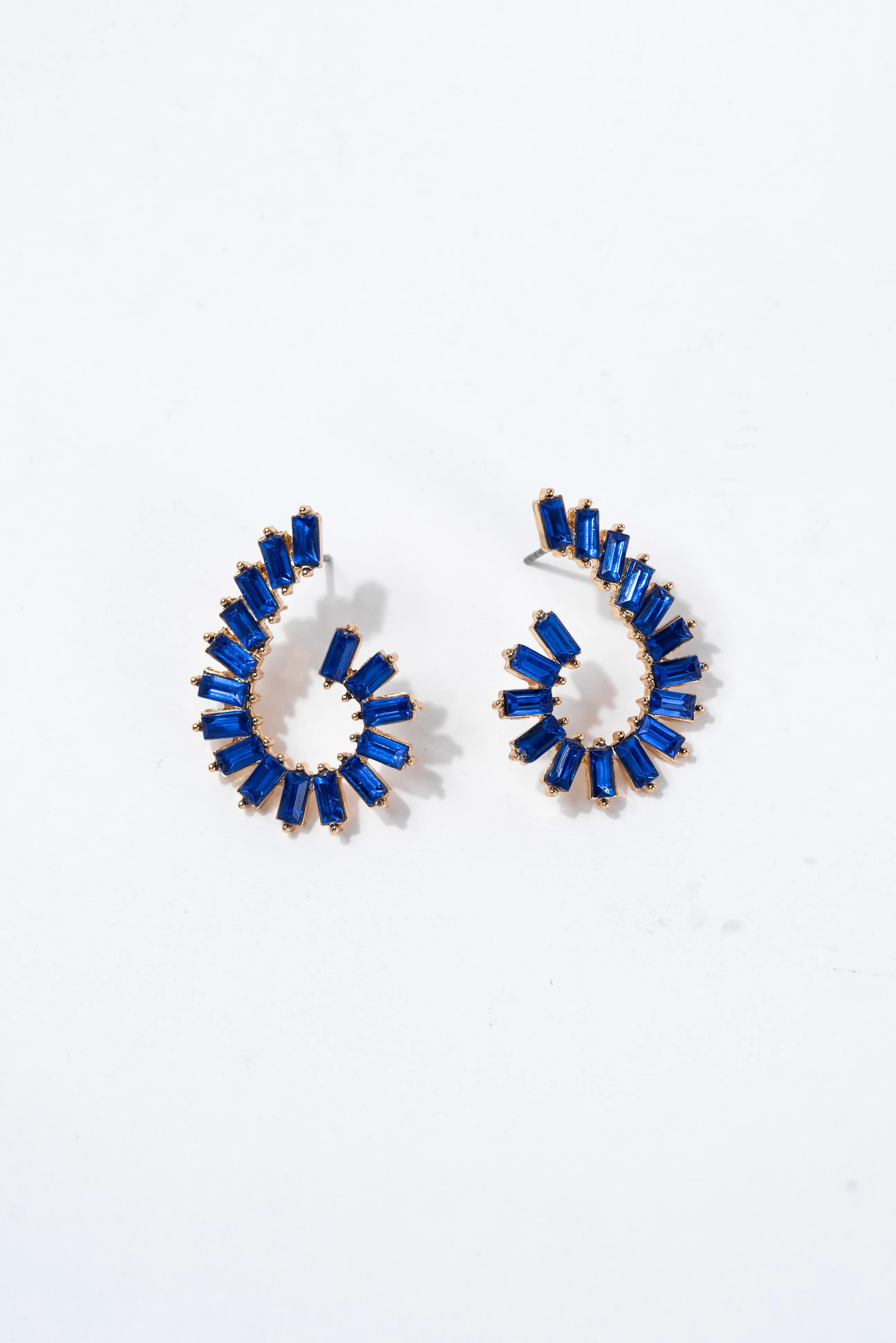 Noemi Vine Baguette Post Earrings