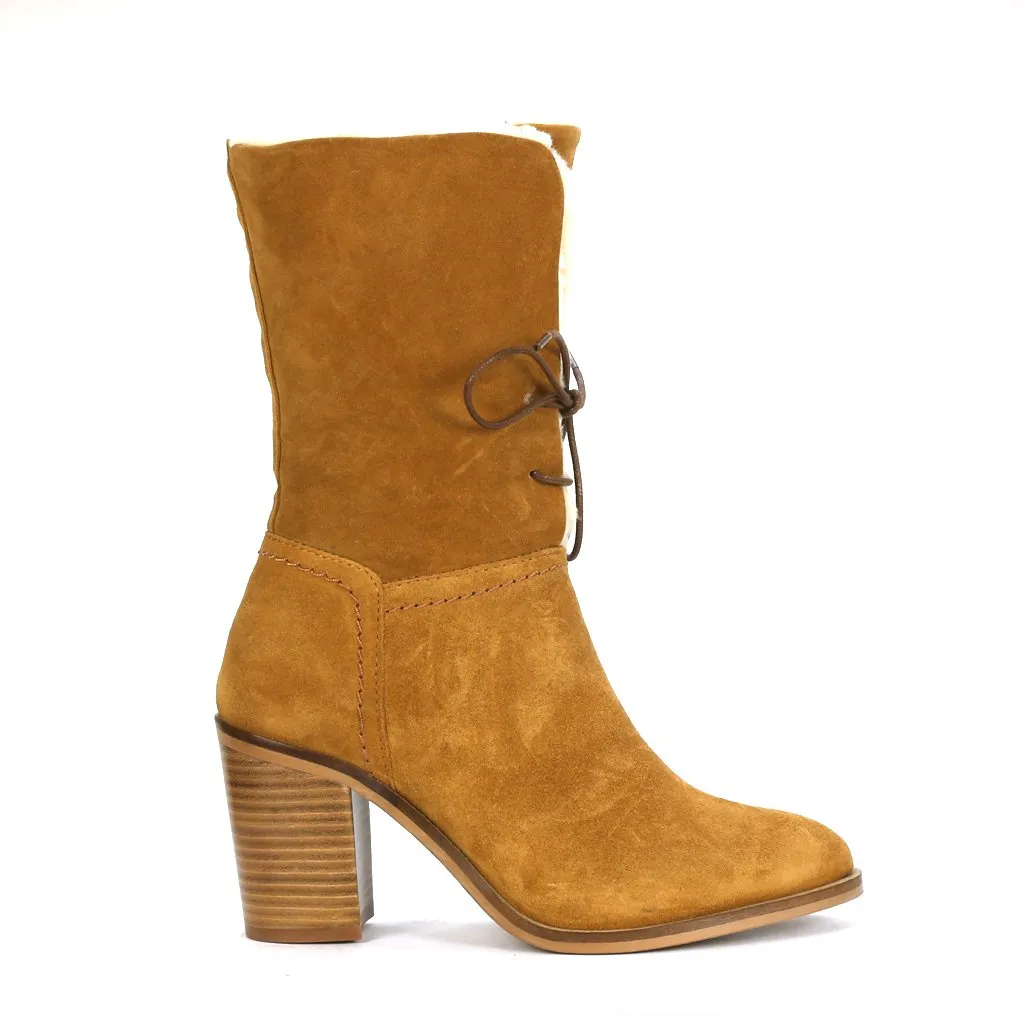 Nomi Suede Mid Boots