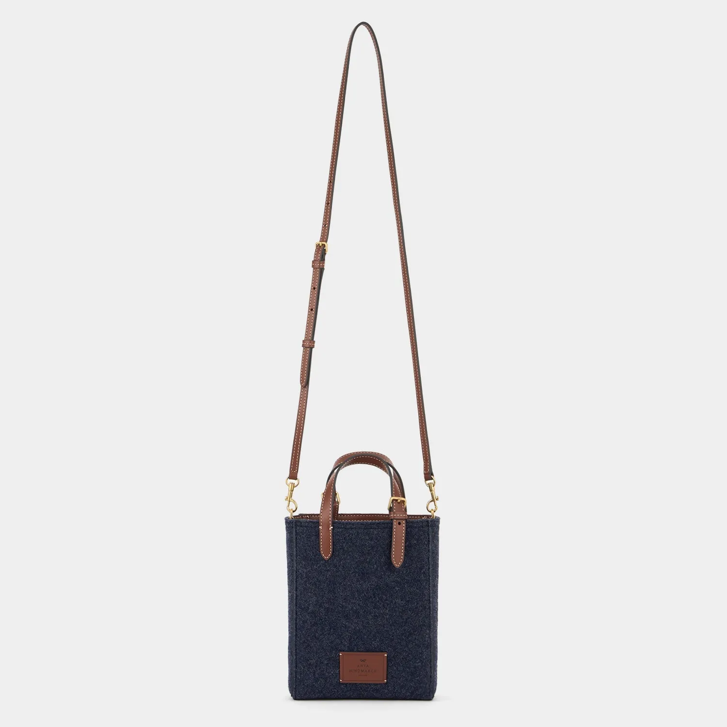 N/S Felt Mini Eyes Cross-body Tote