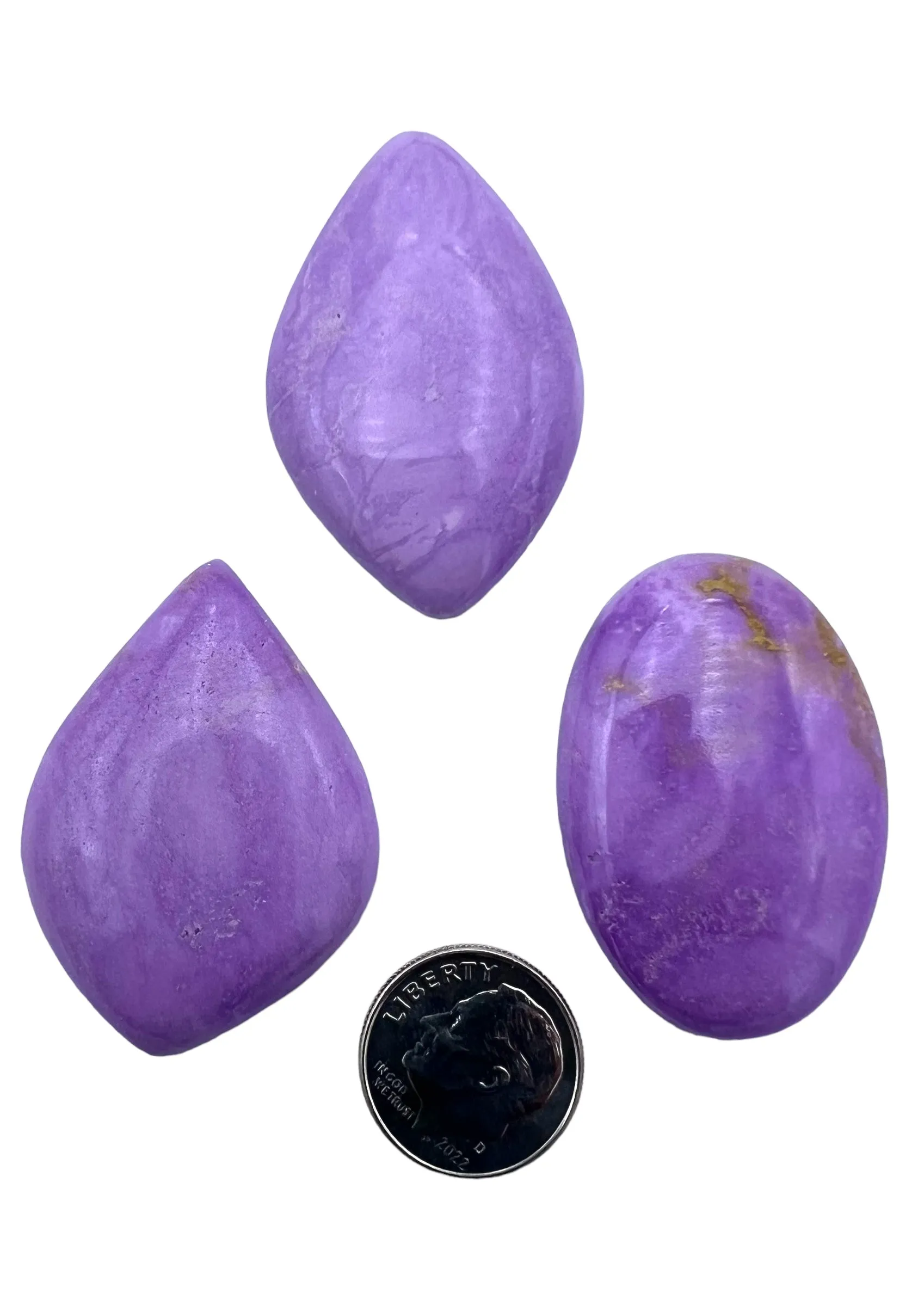 Phosphosiderite (Chile) Freeform Cabochons (Select one stone)