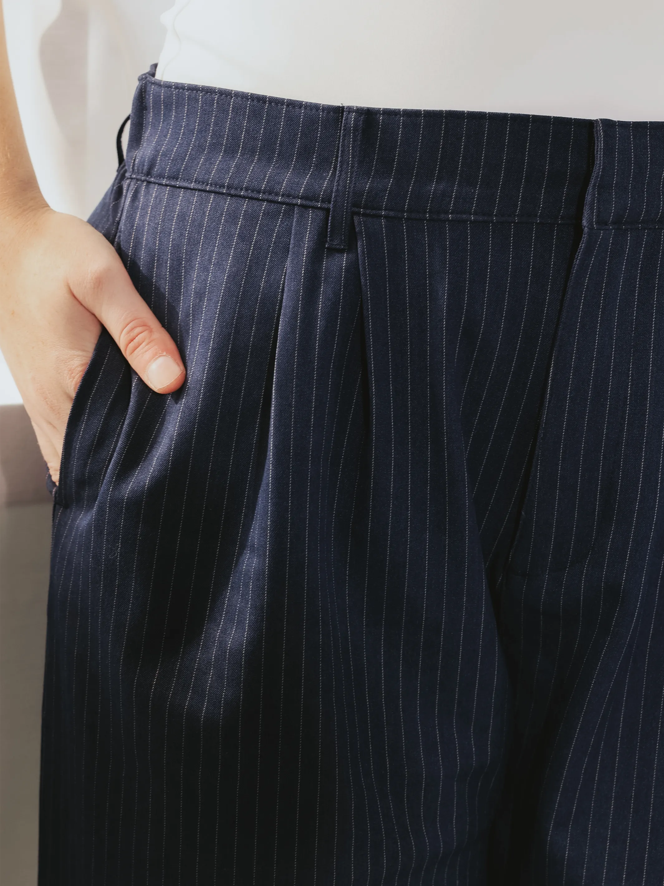 Pinstripe Trouser