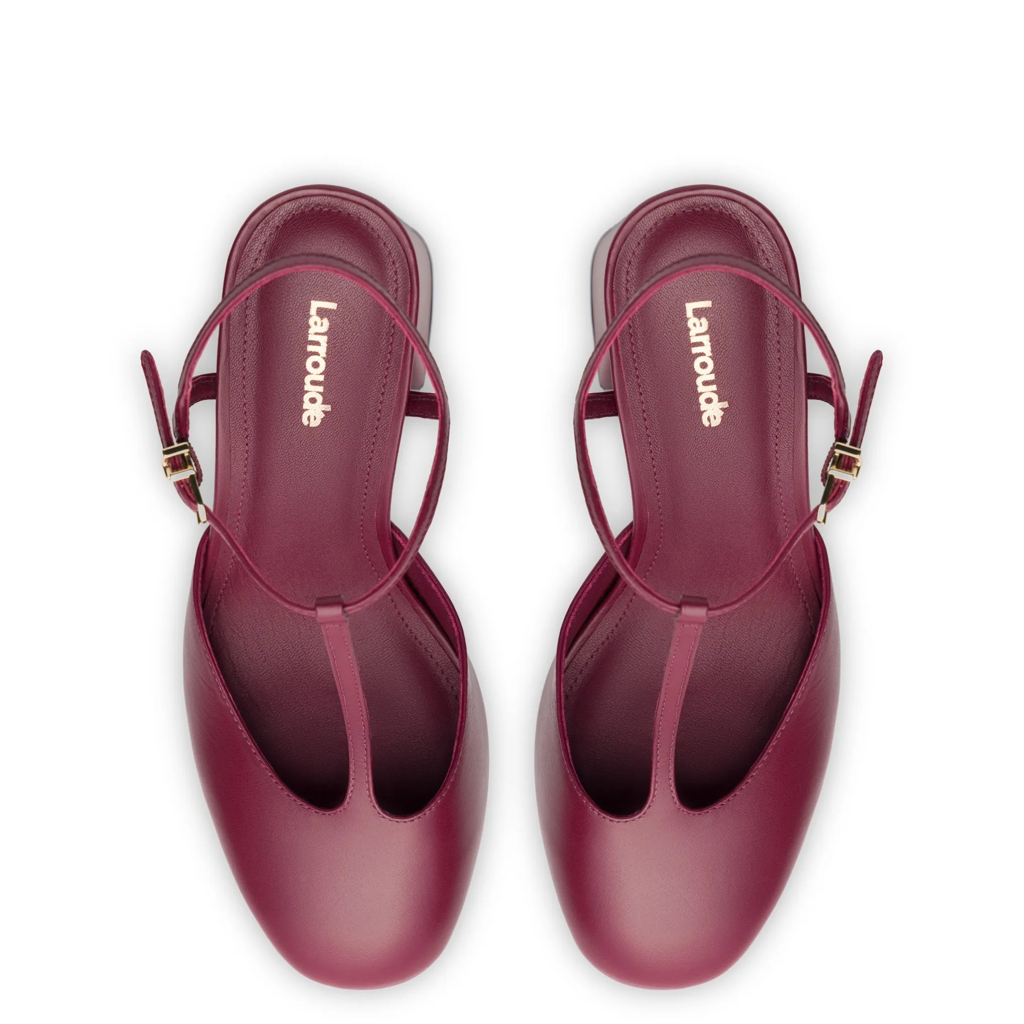 Pixie Pump In Wine Leather