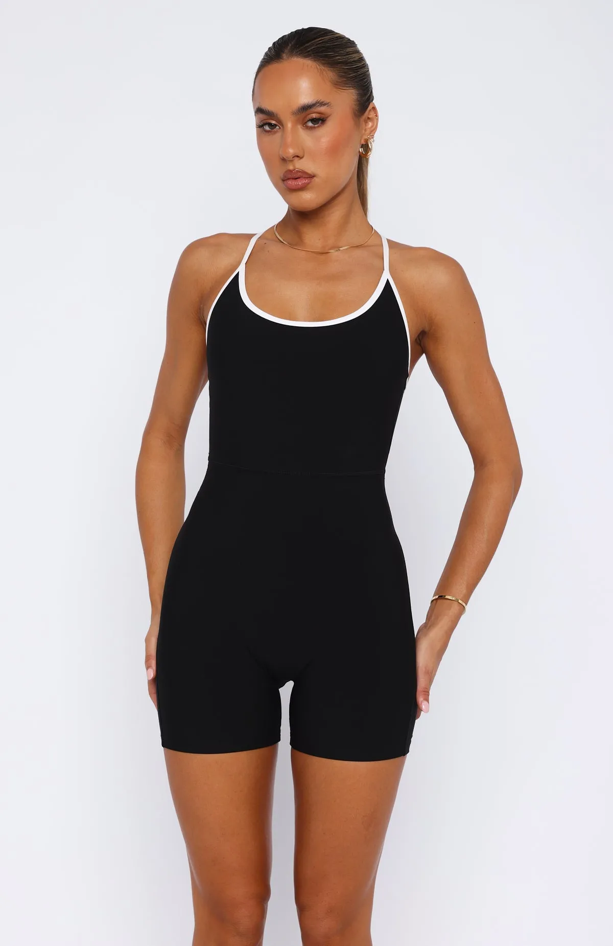 Power To You Playsuit Black