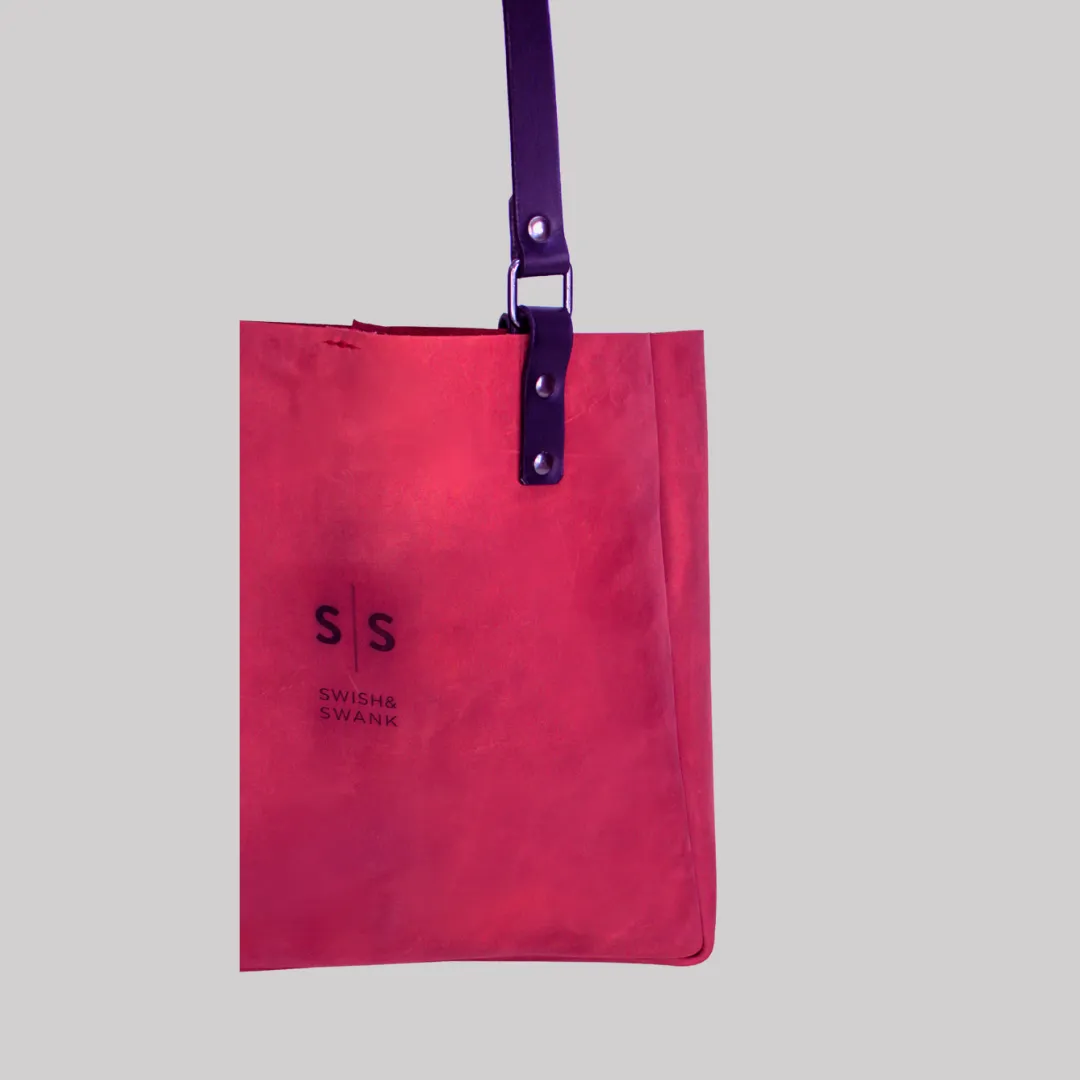 Premium Eve Leather Tote Bag 2.1 - Red Edition