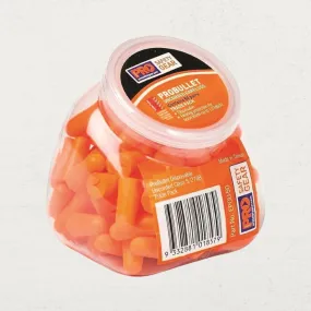 Pro-Bullet Disposable Uncorded Earplugs - 50 pair