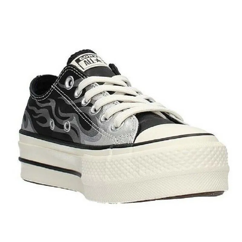 Scarpe da donna Converse - Art. 565900C sneakers nero argento