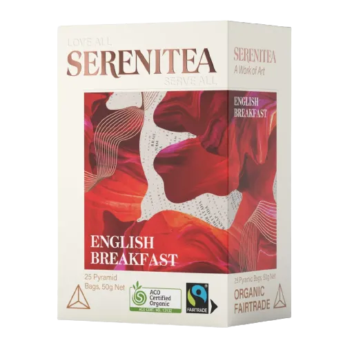 Serenitea English Breakfast 25 Pyramid Tea Bags