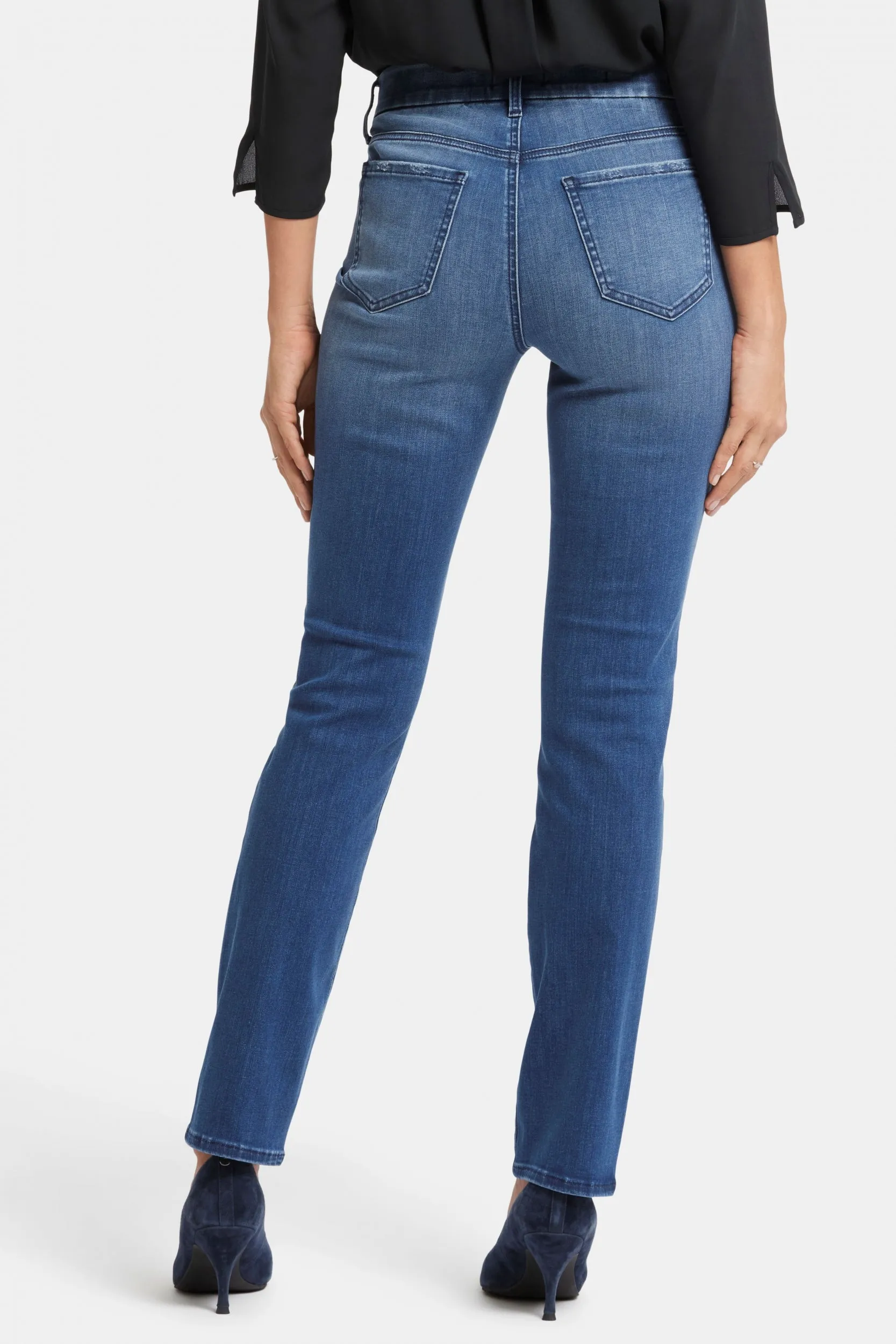 Sheri Slim Jeans Dark Blue Waist-Match™ Denim | Cascade Wave