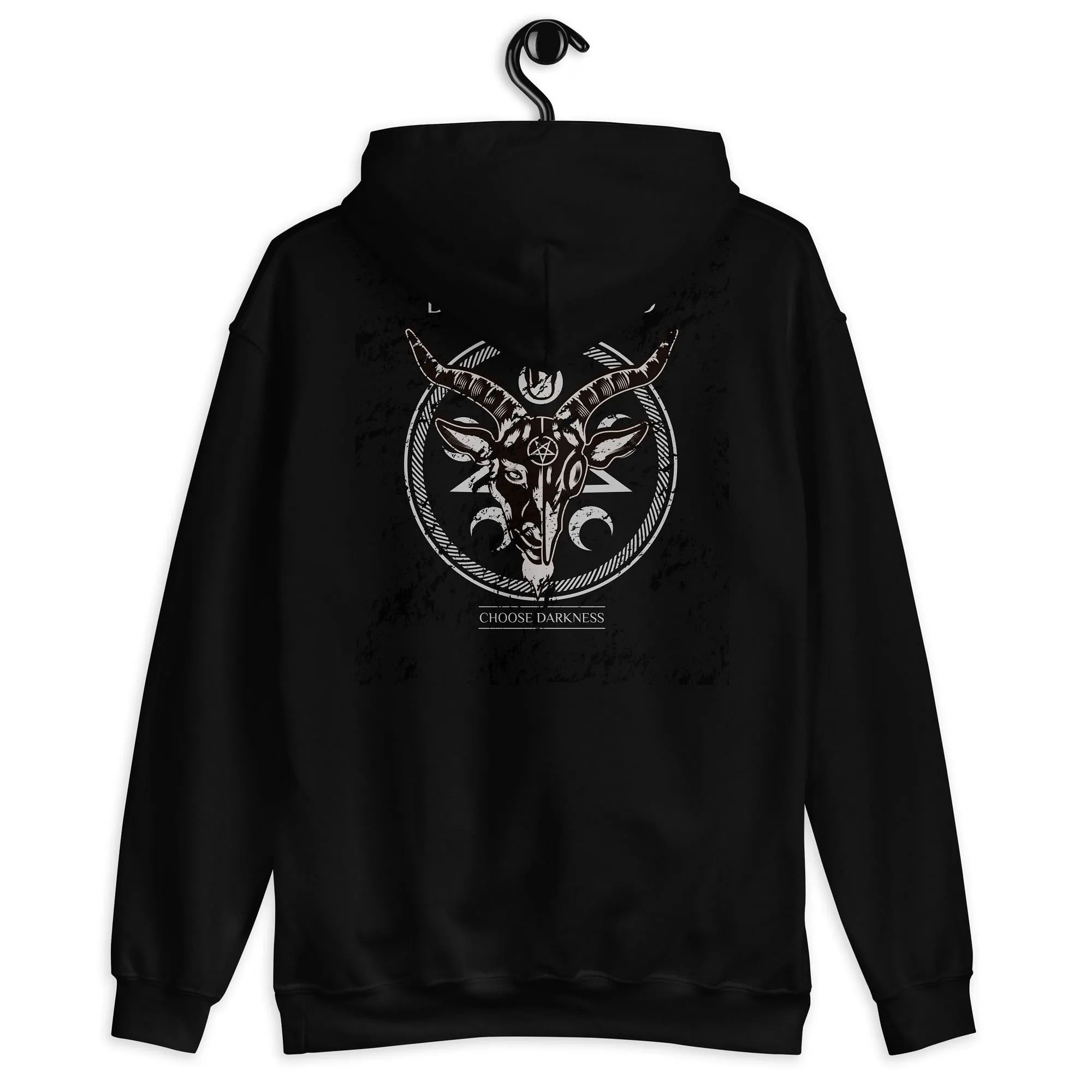 Soft Goth Hoodie  / Gothic Clothing  /  Alternative  Clothing / Black Hoodie