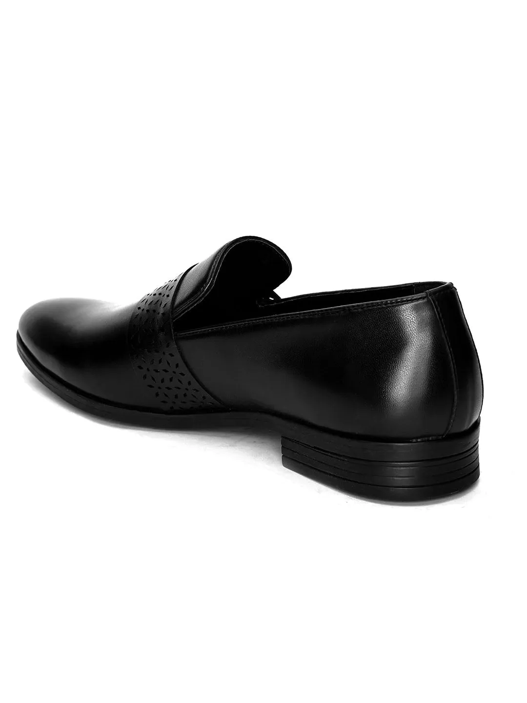 Streak Black Slip-Ons