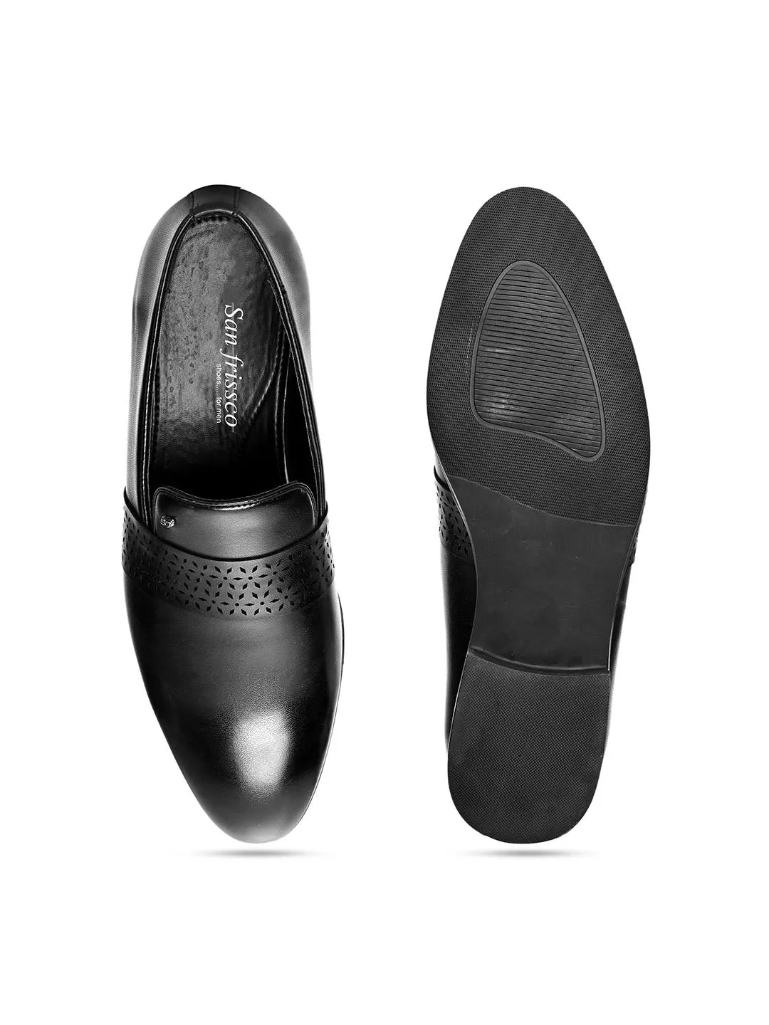 Streak Black Slip-Ons