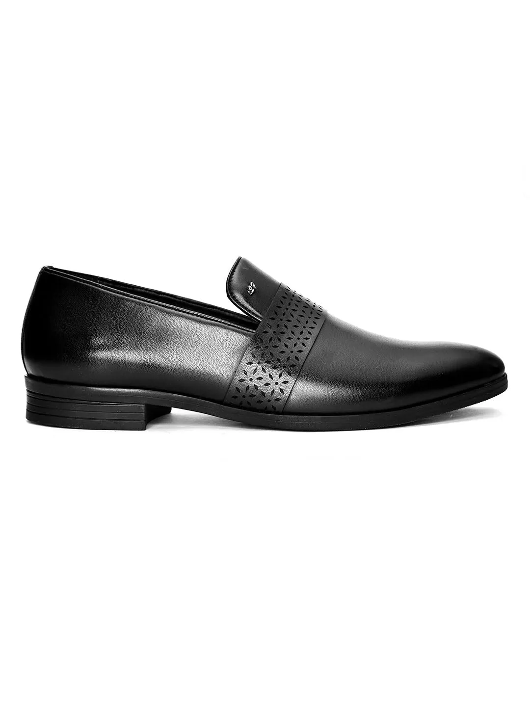 Streak Black Slip-Ons