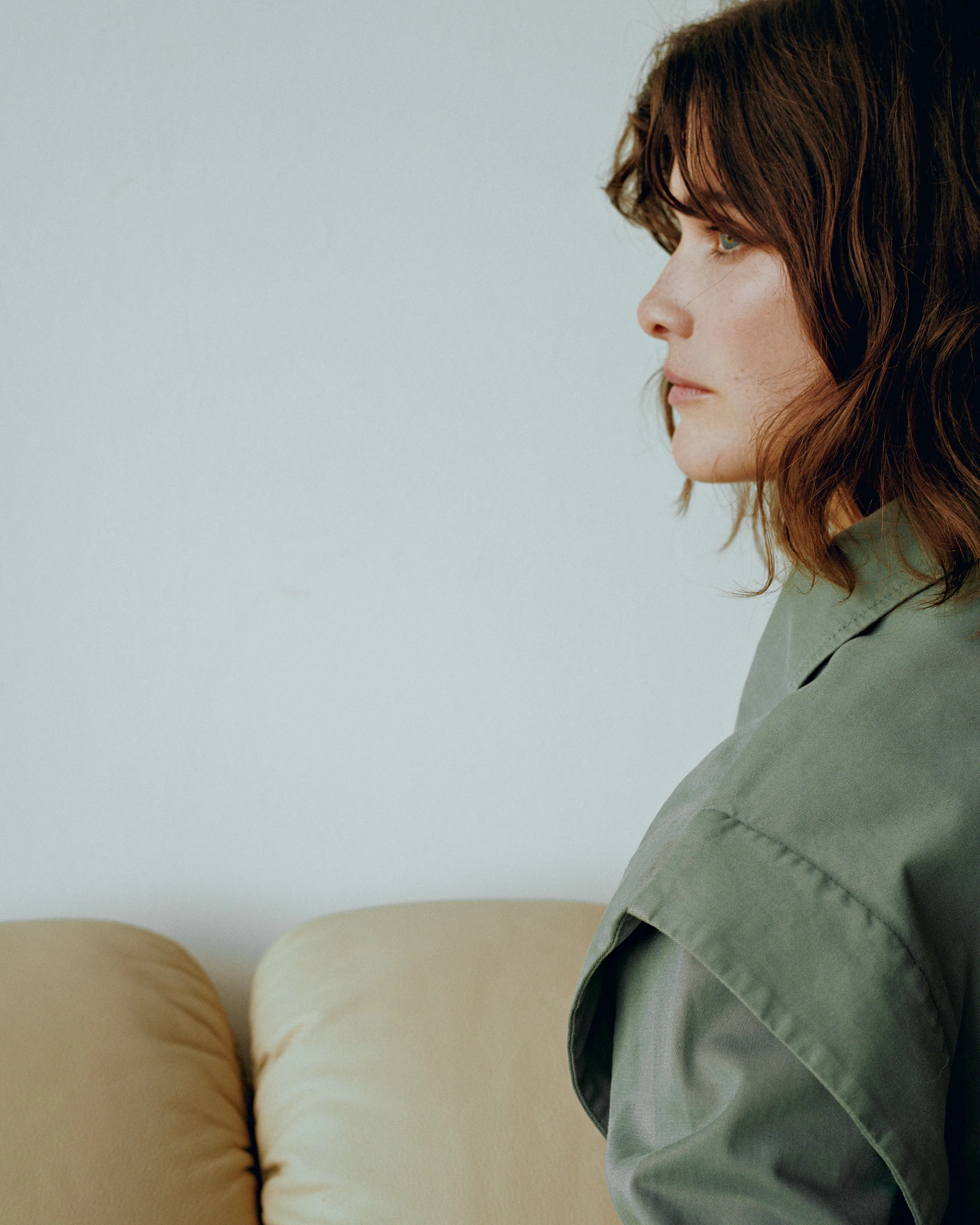 The Ana Jacket - Agave Green