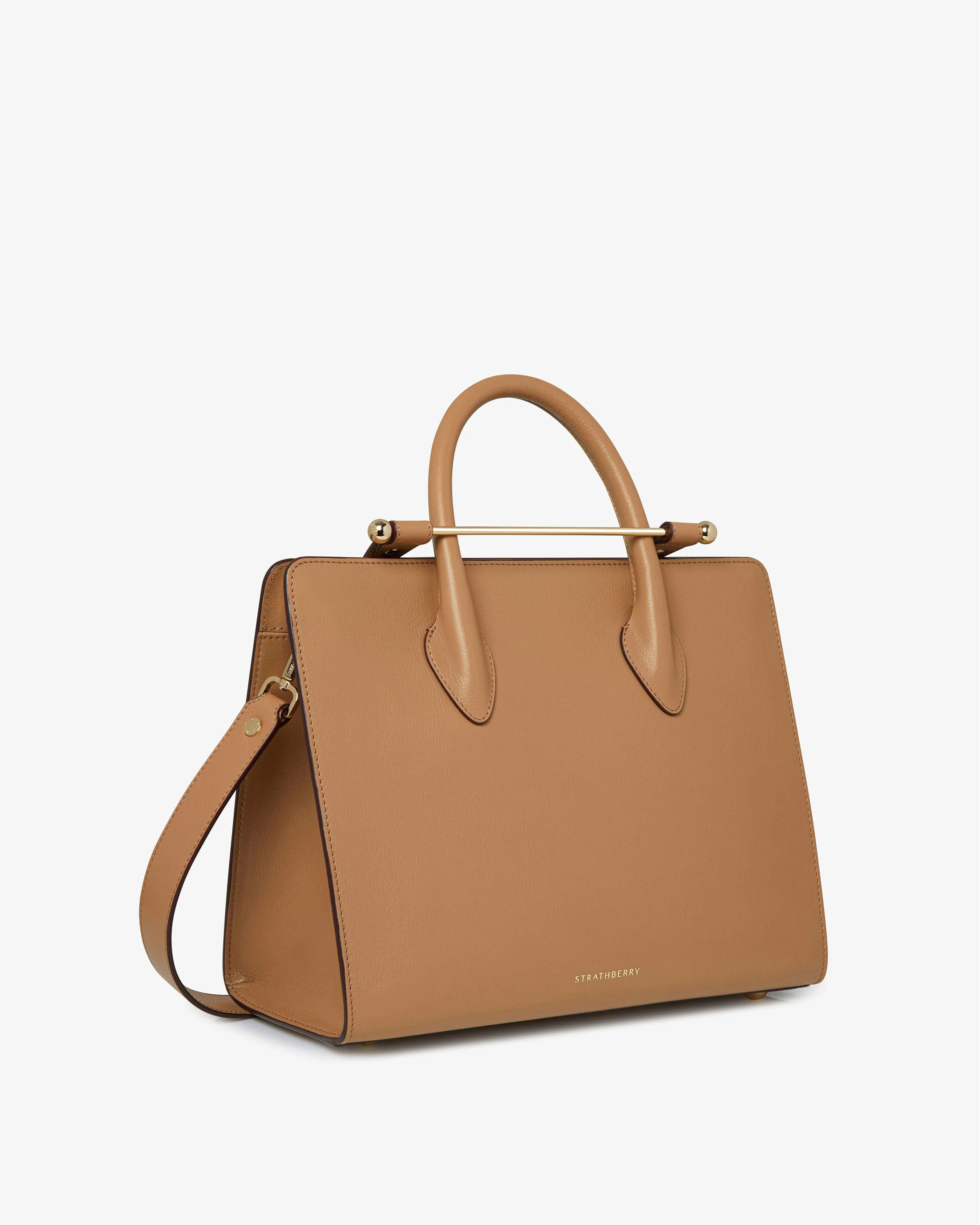 The Strathberry Midi Tote - Caramel