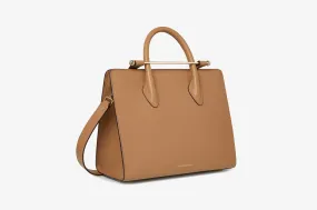 The Strathberry Midi Tote - Caramel