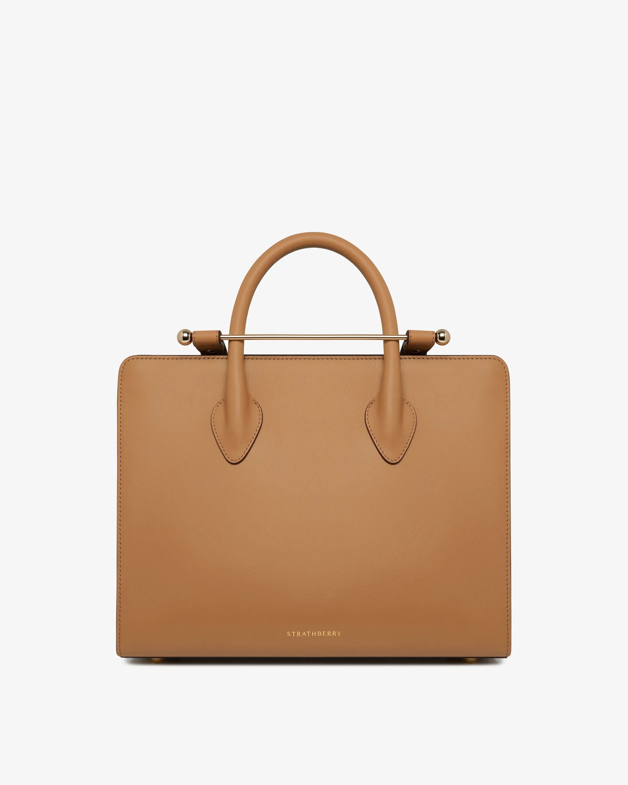 The Strathberry Midi Tote - Caramel