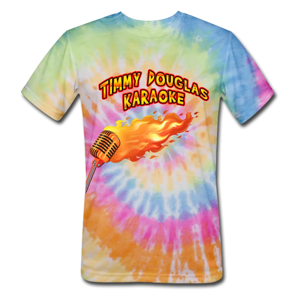 Timmy Douglas Karaoke - Unisex Tie Dye T-Shirt (Various Colours)