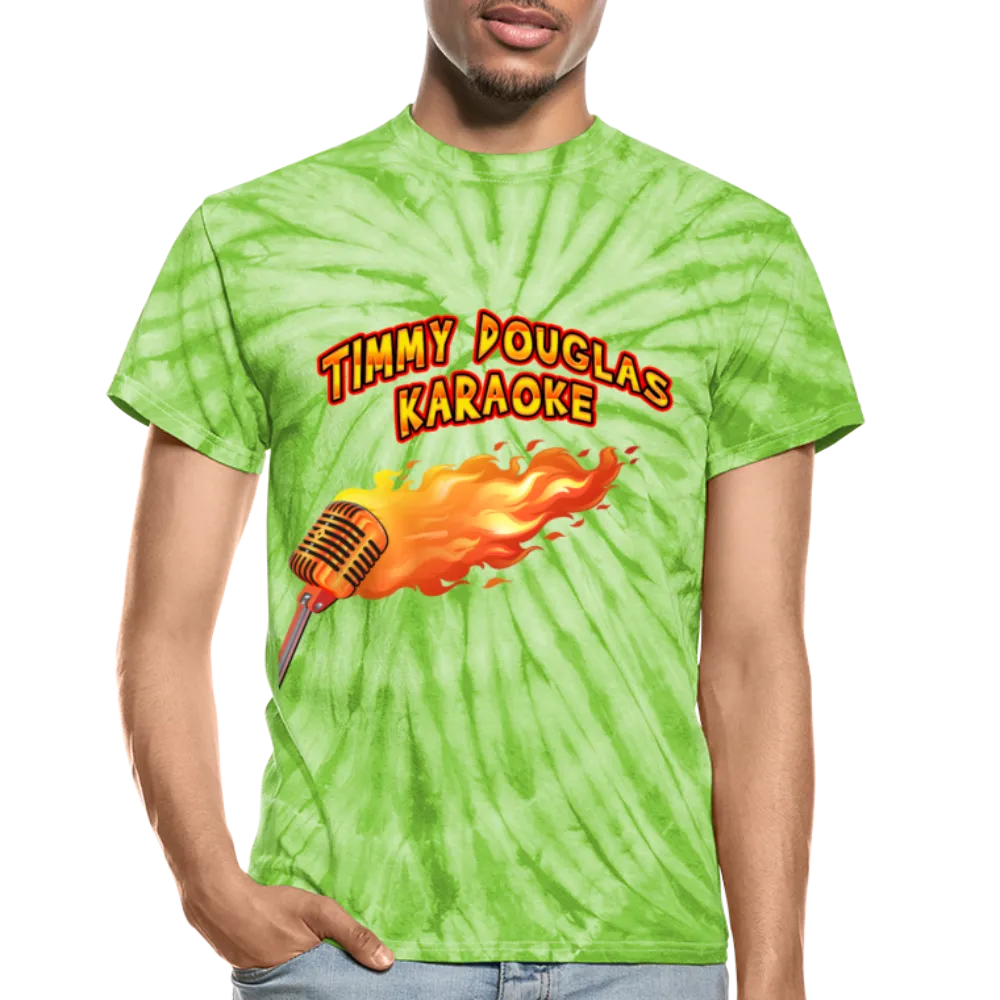 Timmy Douglas Karaoke - Unisex Tie Dye T-Shirt (Various Colours)