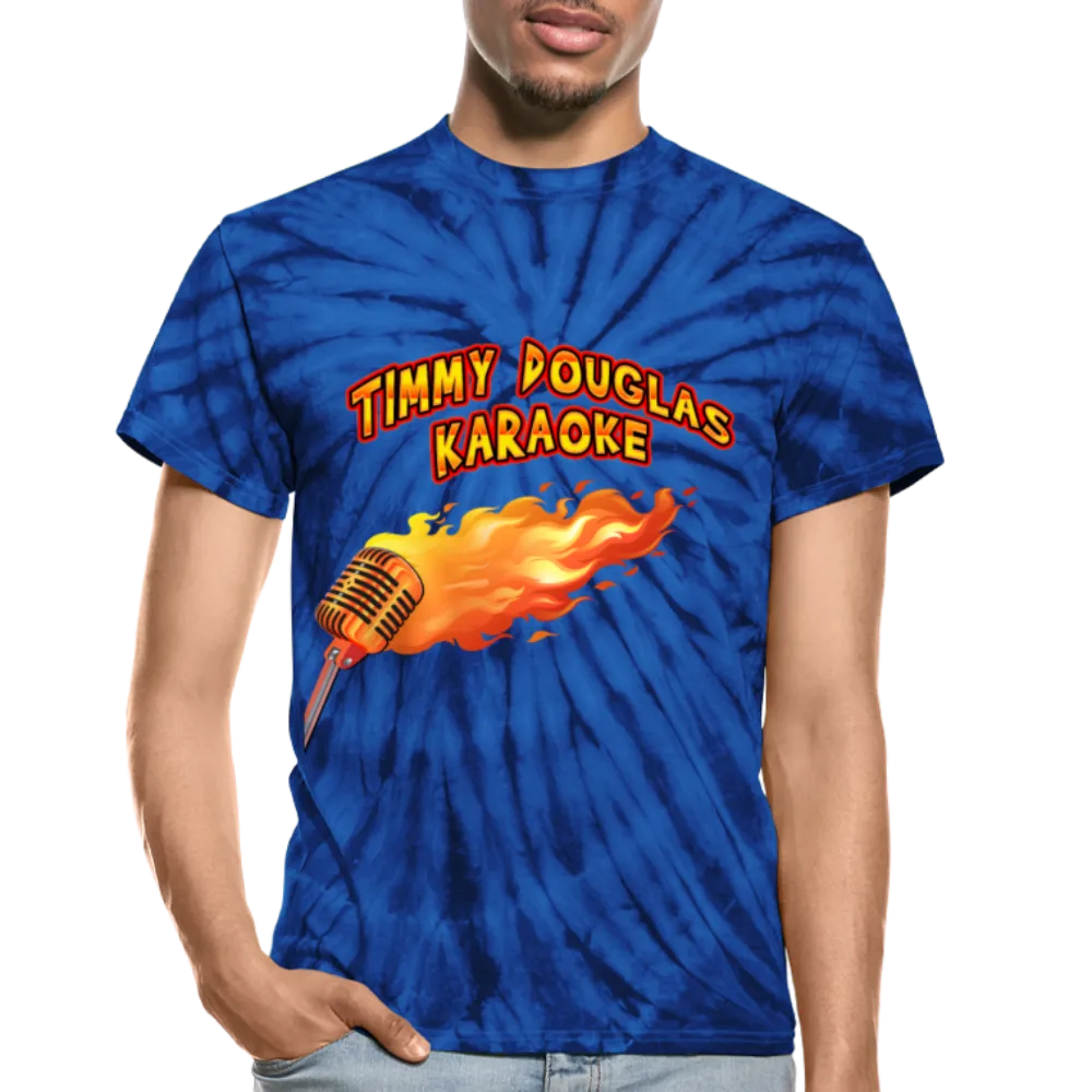 Timmy Douglas Karaoke - Unisex Tie Dye T-Shirt (Various Colours)