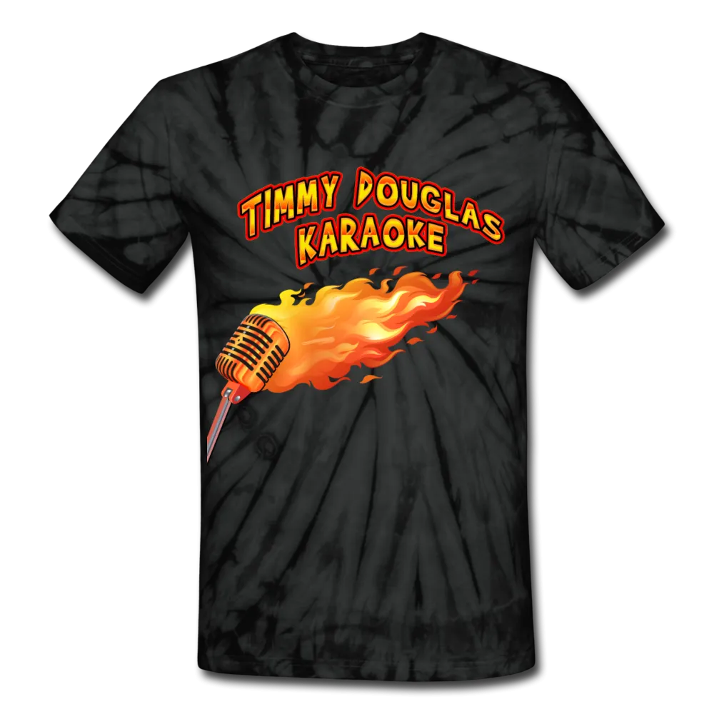 Timmy Douglas Karaoke - Unisex Tie Dye T-Shirt (Various Colours)