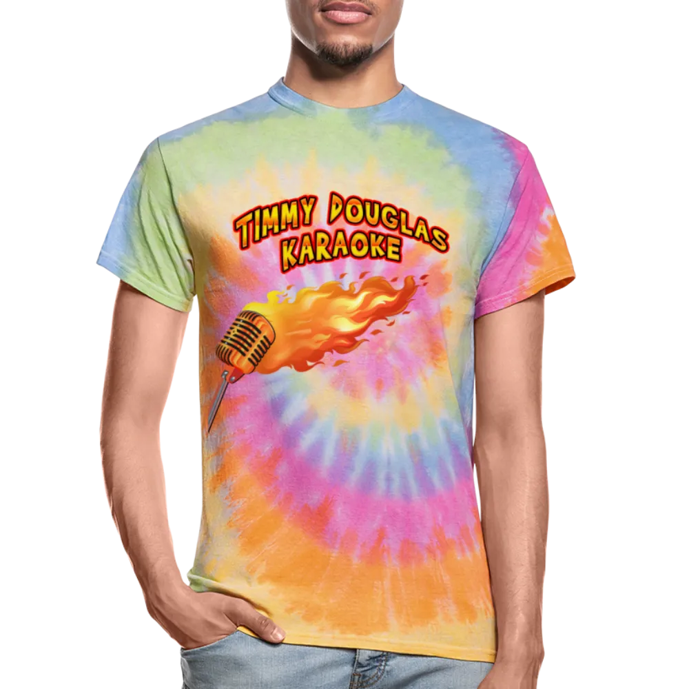 Timmy Douglas Karaoke - Unisex Tie Dye T-Shirt (Various Colours)