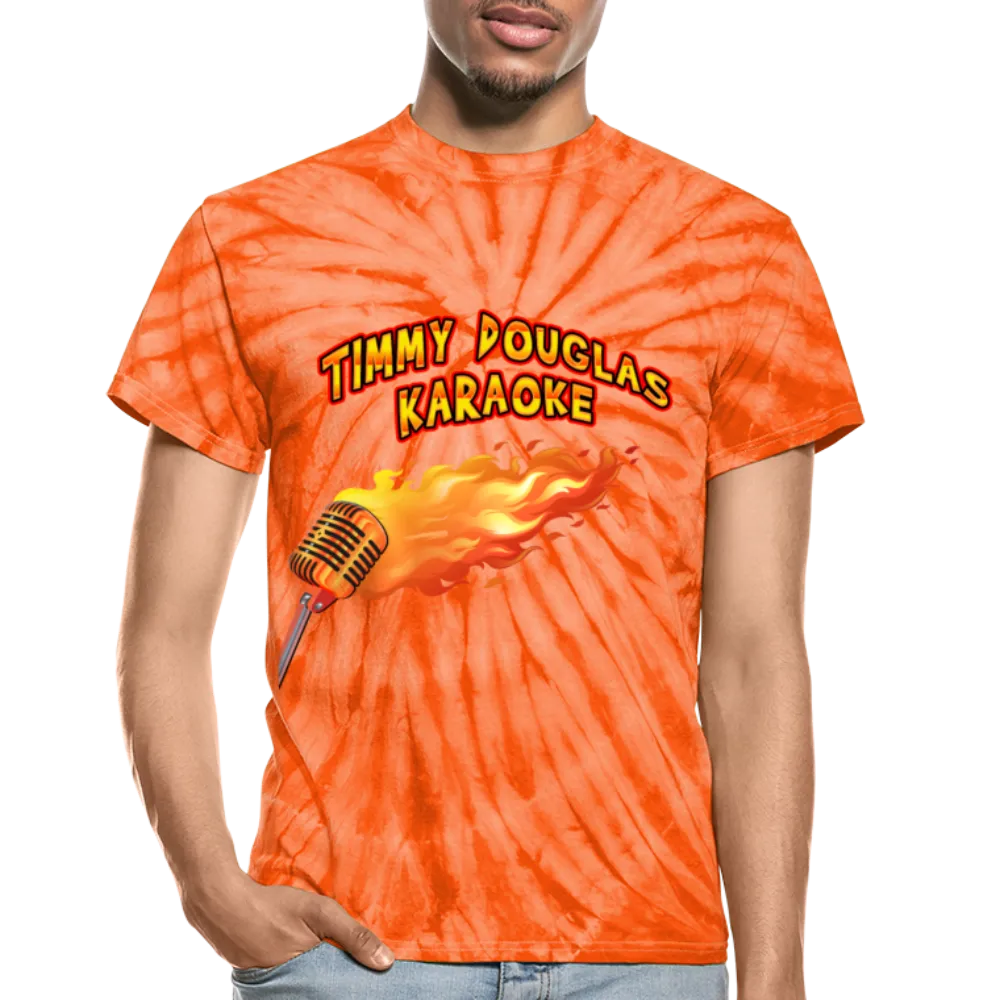 Timmy Douglas Karaoke - Unisex Tie Dye T-Shirt (Various Colours)