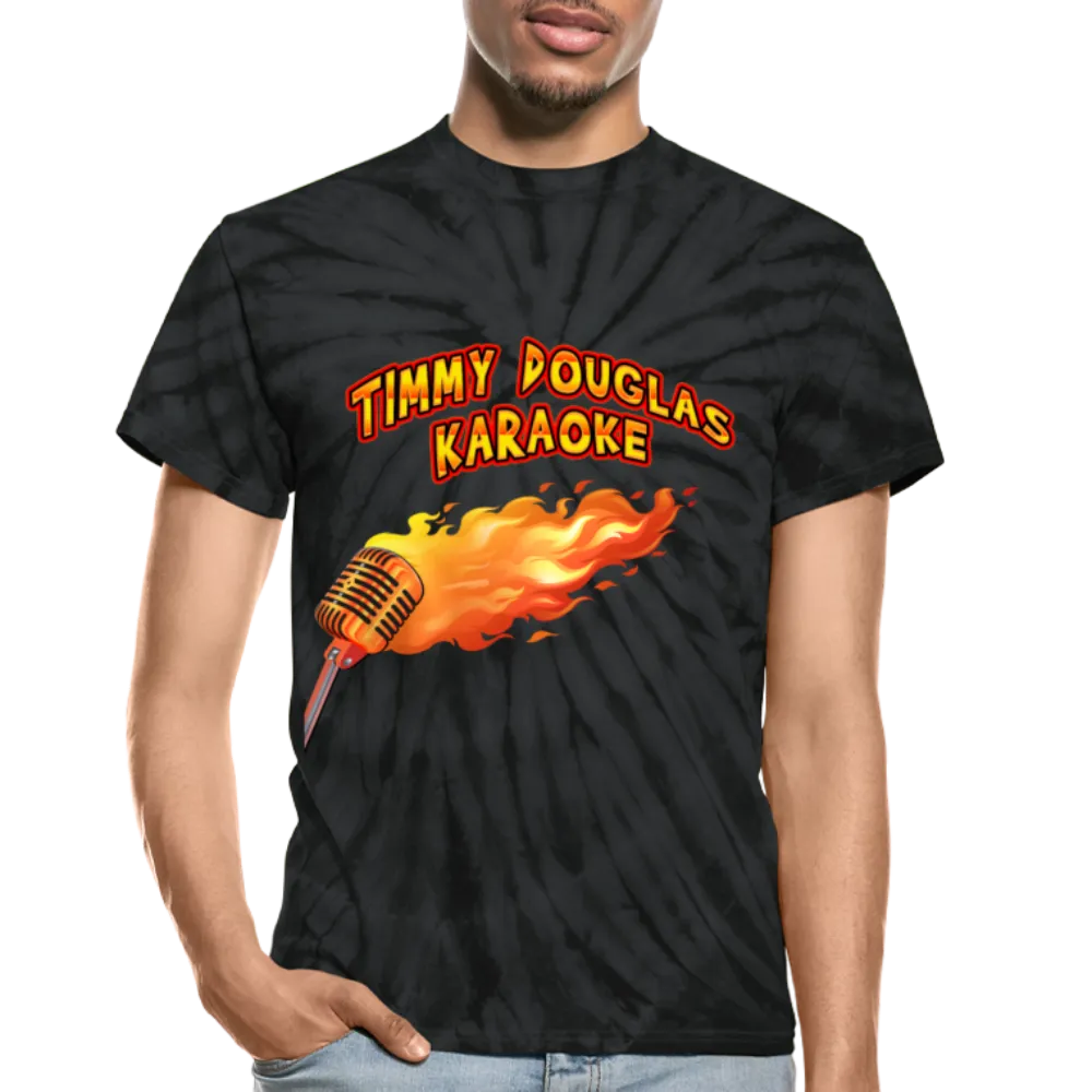 Timmy Douglas Karaoke - Unisex Tie Dye T-Shirt (Various Colours)