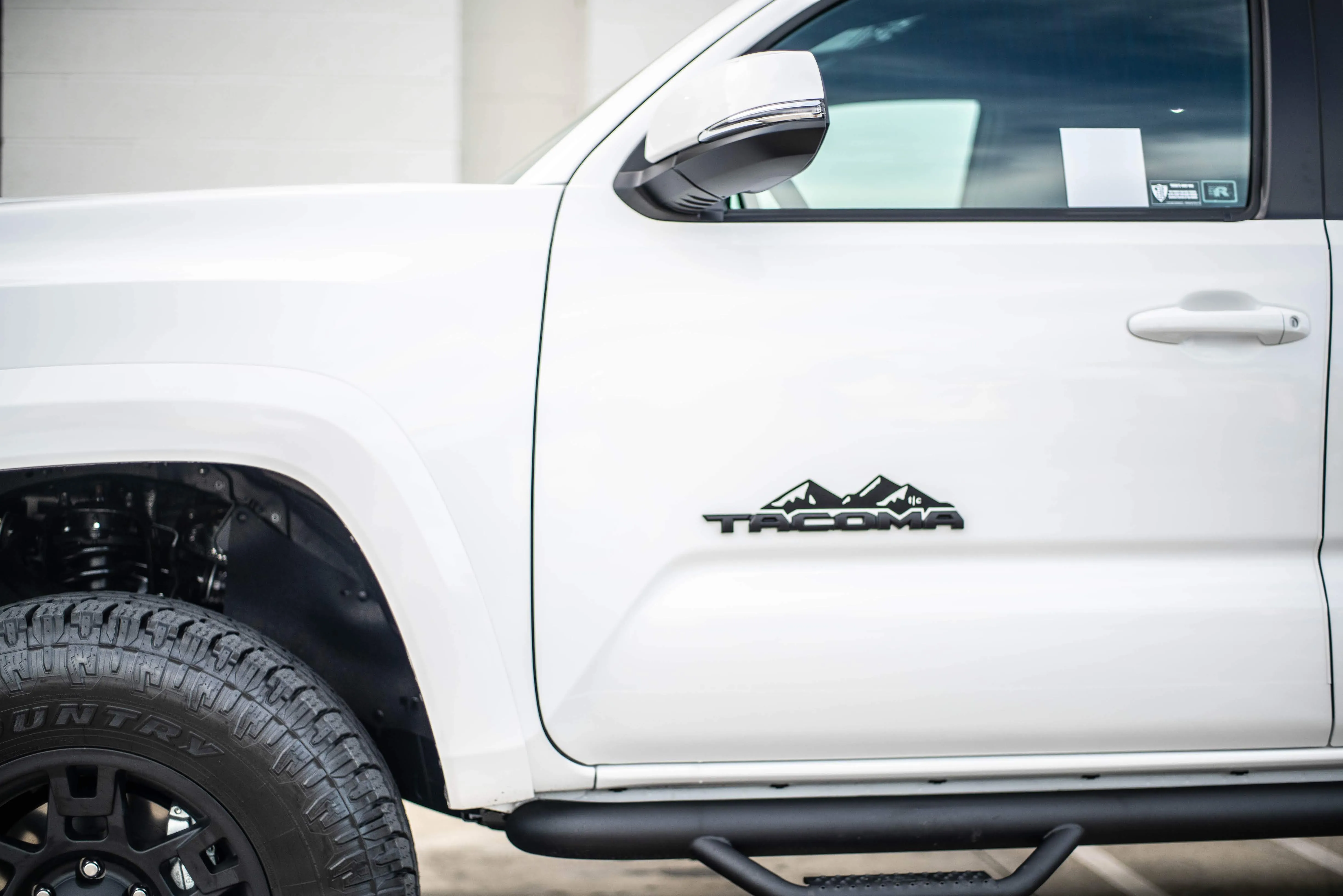 Toyota Tacoma Badge Mountain Range Magnet (2016 )