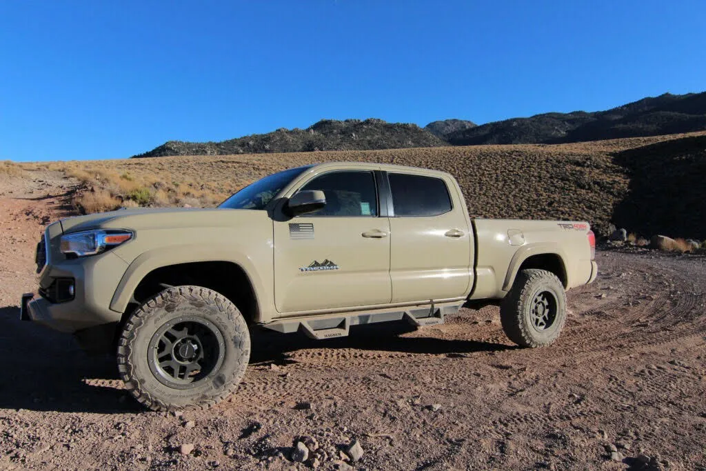 Toyota Tacoma Badge Mountain Range Magnet (2016 )