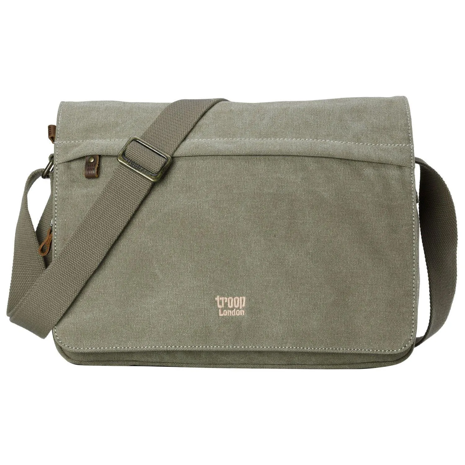 TRP0241 Troop London Classic Canvas Messenger Bag