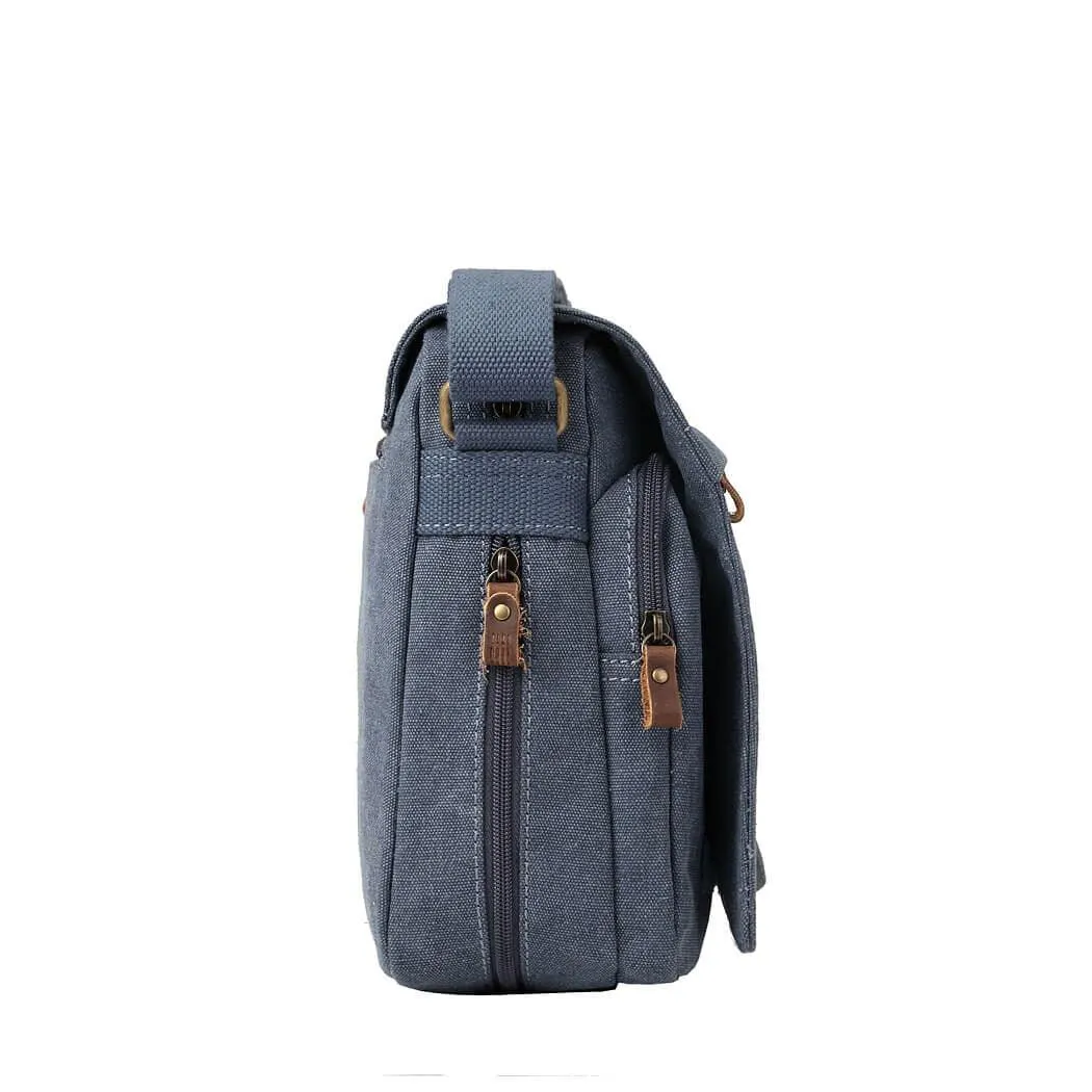 TRP0241 Troop London Classic Canvas Messenger Bag