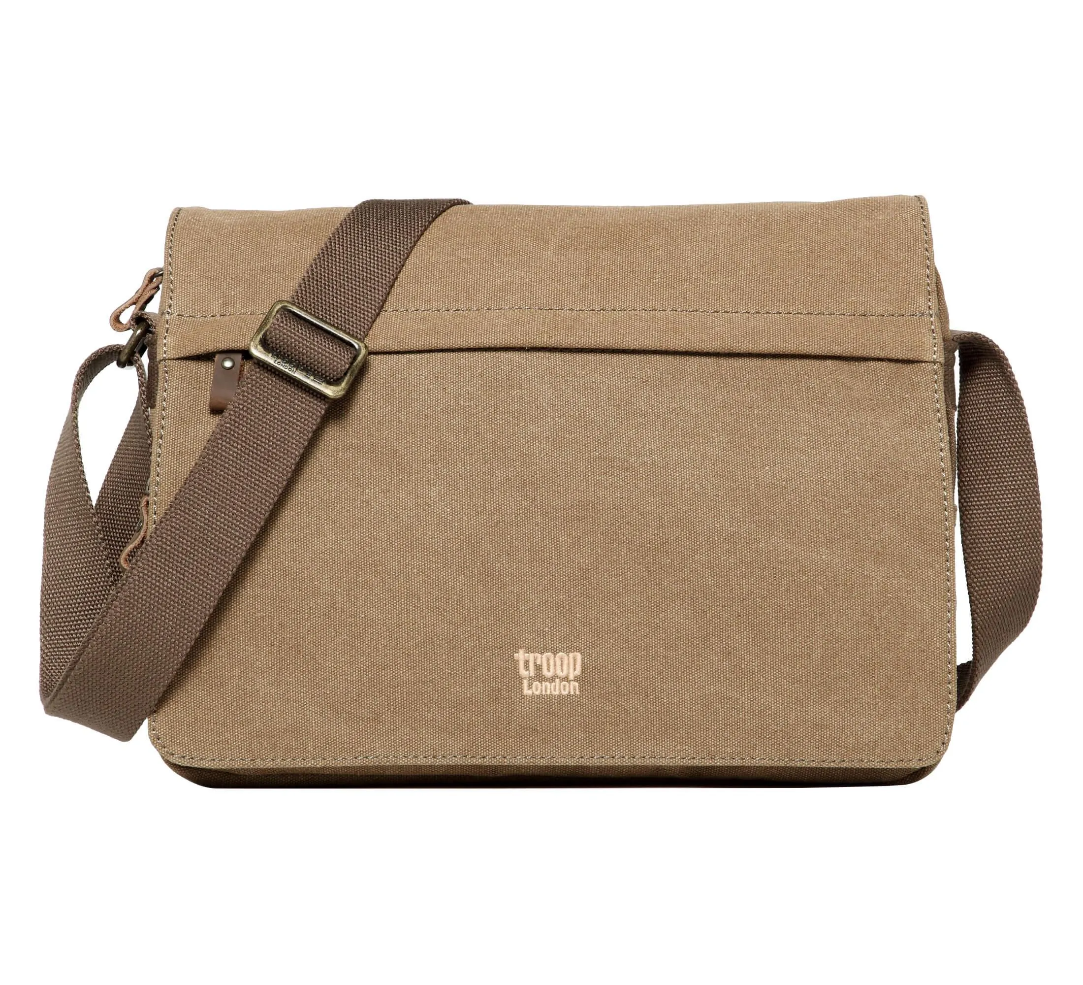 TRP0241 Troop London Classic Canvas Messenger Bag