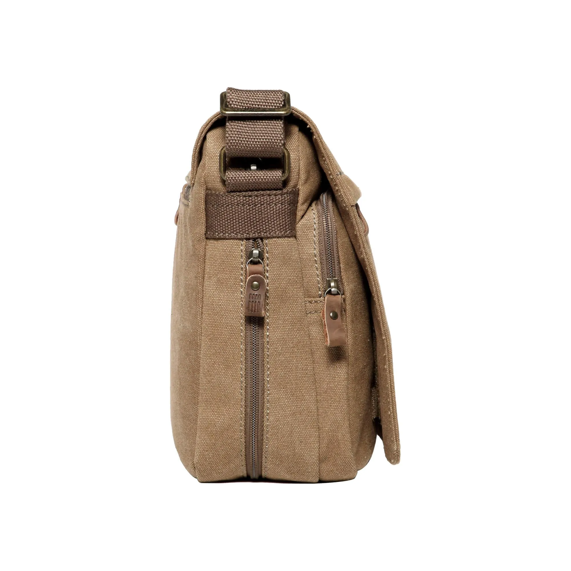 TRP0241 Troop London Classic Canvas Messenger Bag