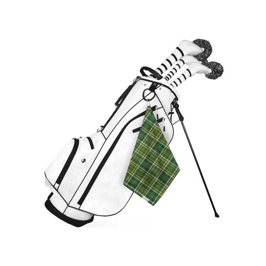 UTHER Highlands Plaid Cart Golf Towel