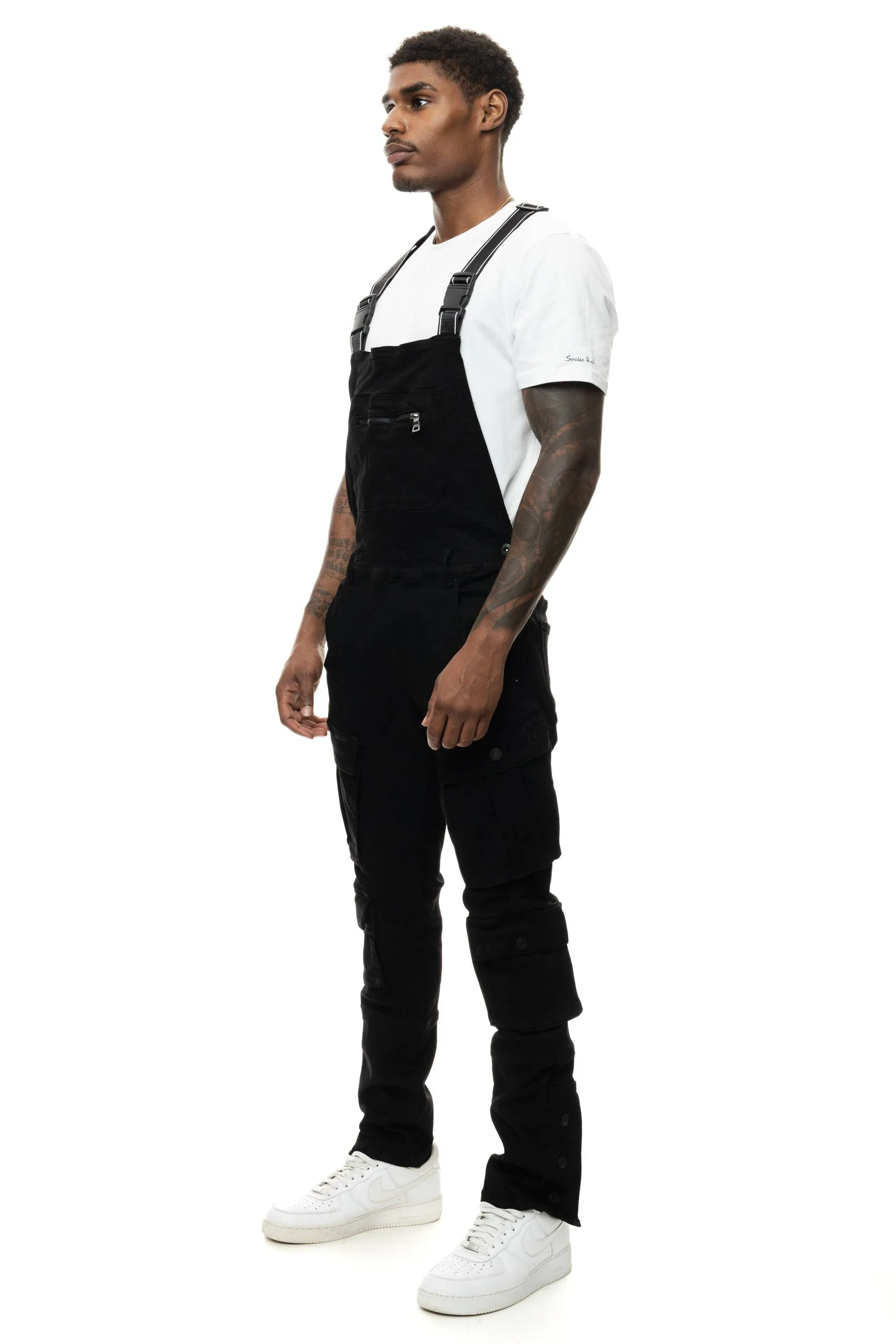 Utility Cargo Overall - Black