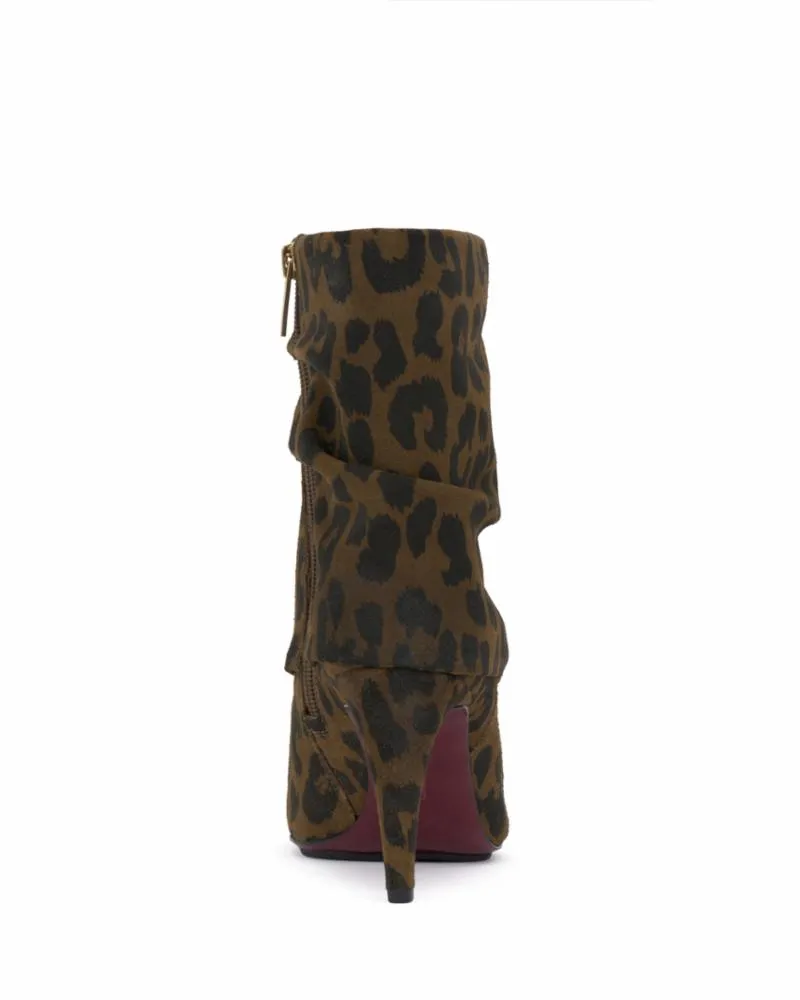 Vince Camuto BLAIRA HICKORY/BURNISHED SUEDE LEOPAR