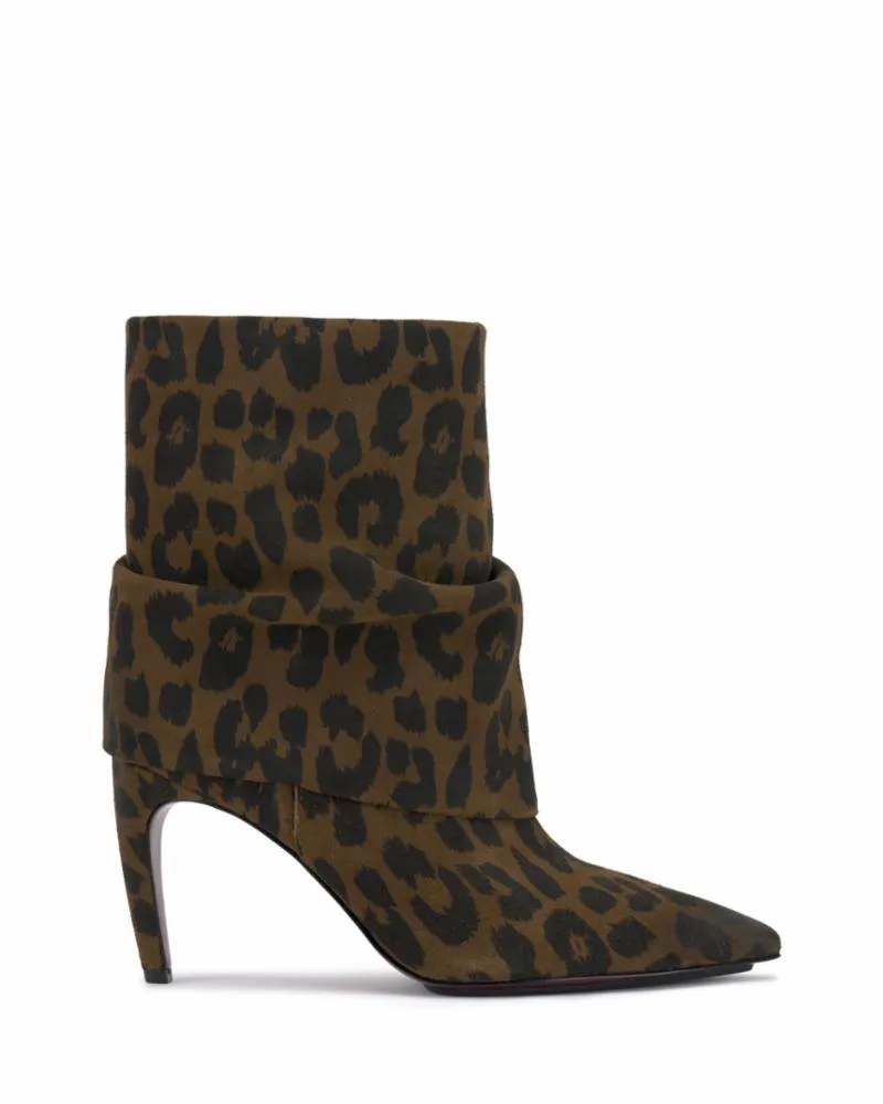 Vince Camuto BLAIRA HICKORY/BURNISHED SUEDE LEOPAR