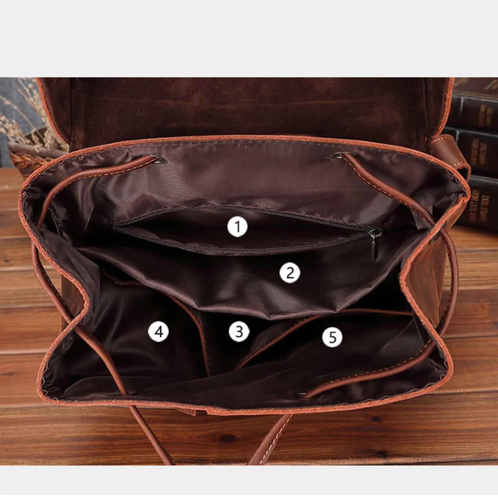 Vintage Genuine Leather Backpacks