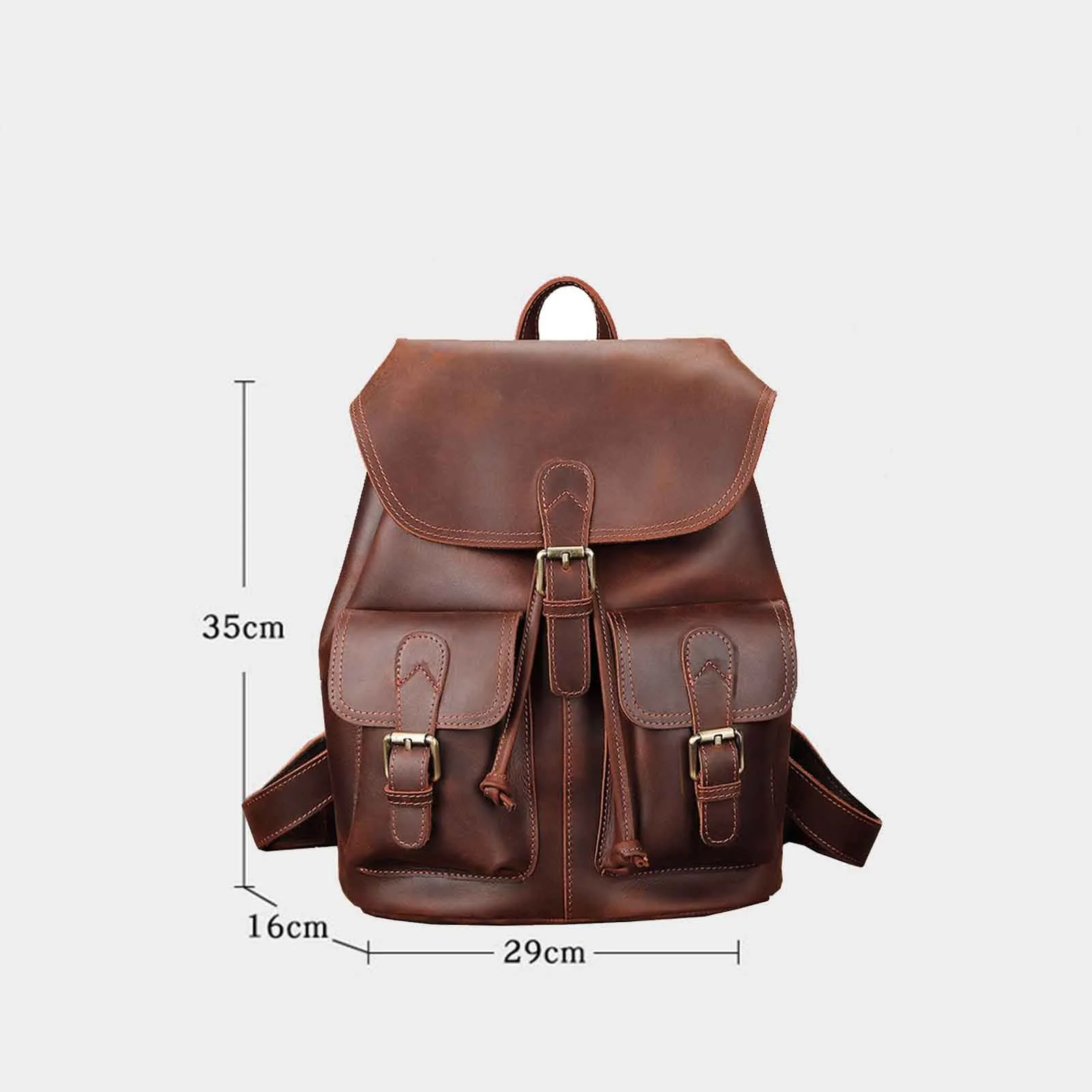 Vintage Genuine Leather Backpacks