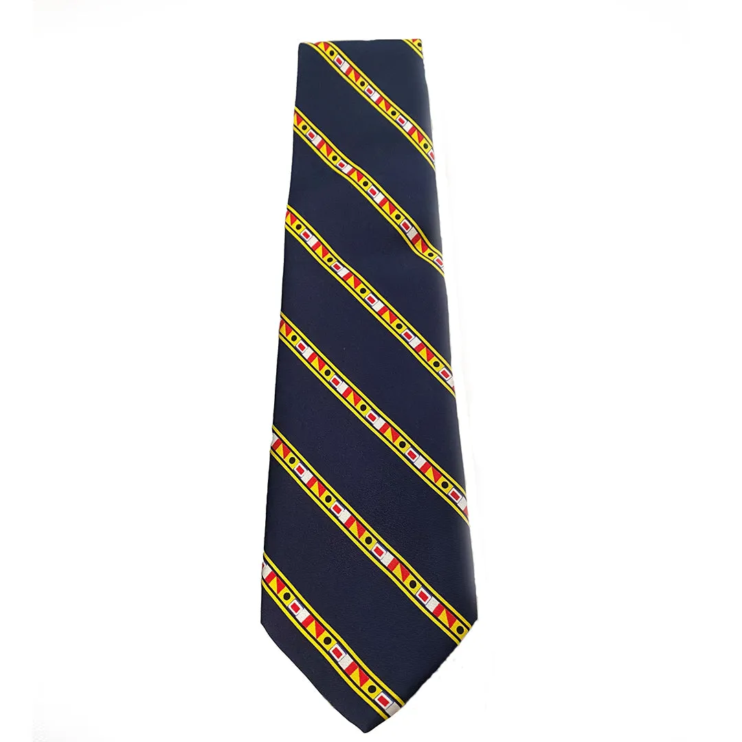 WHOI Signal Flag Tie