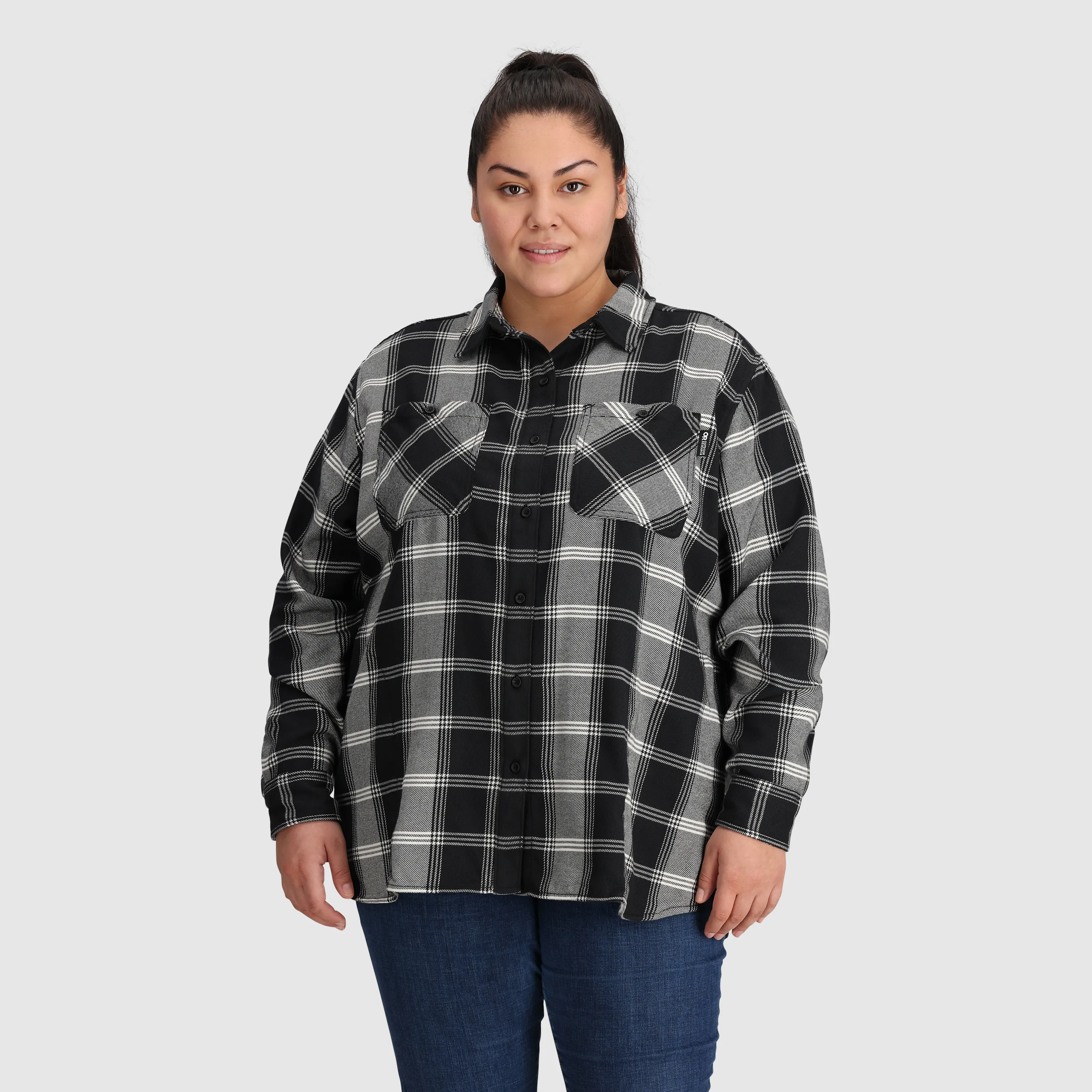 Women's Feedback Flannel Twill Shirt-Plus