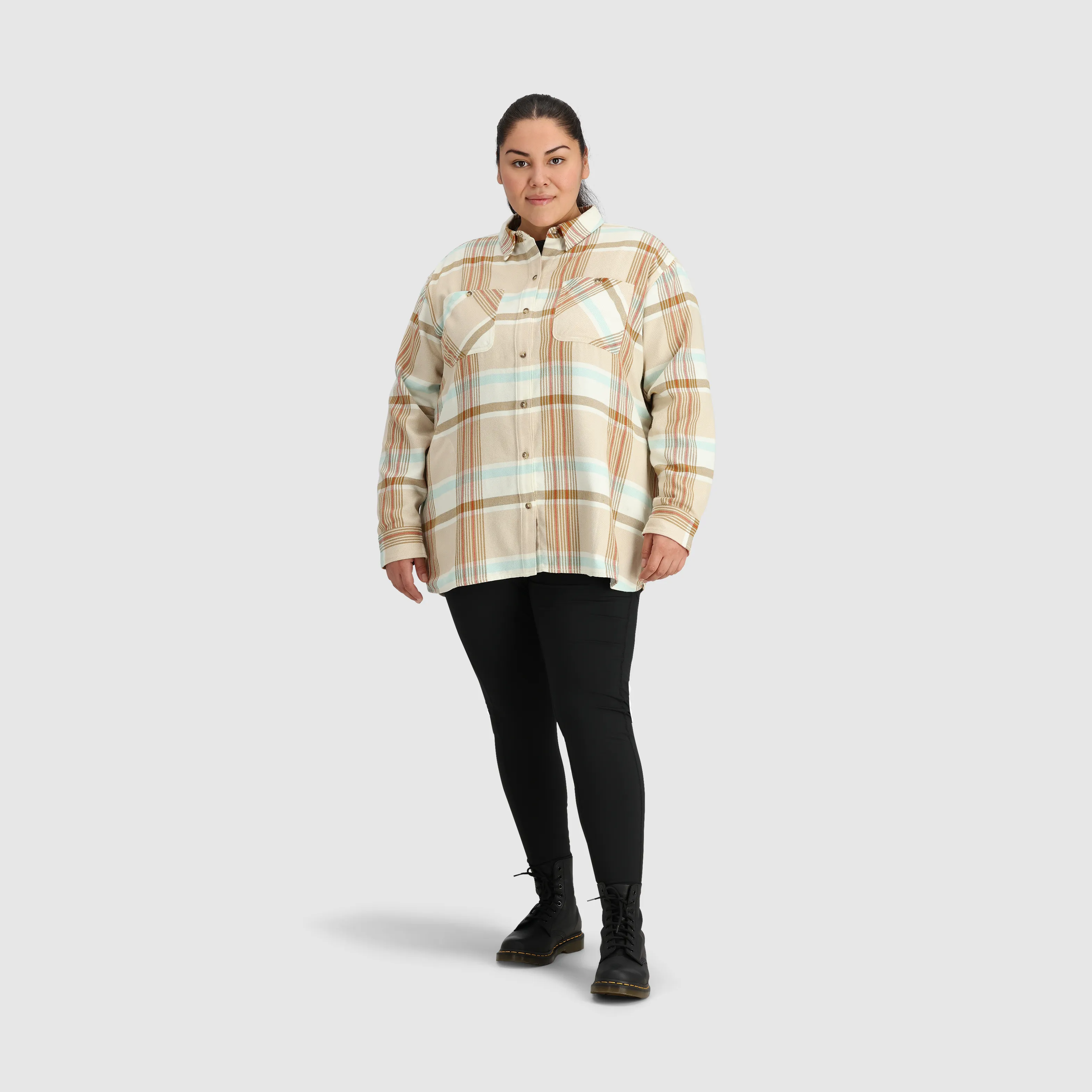 Women's Feedback Flannel Twill Shirt-Plus