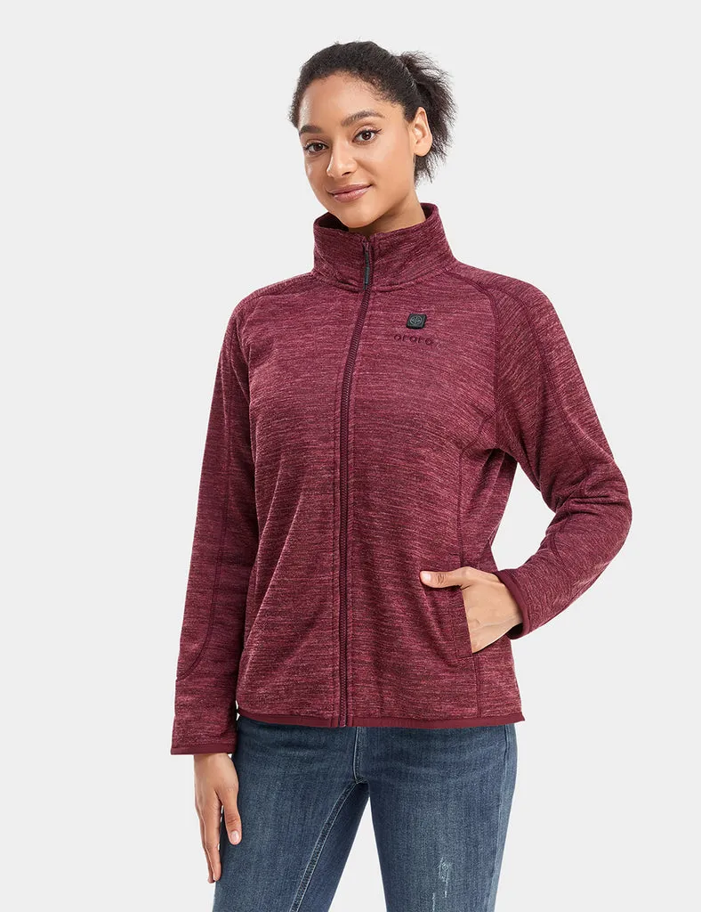 Women's Heated Fleece Jacket - New Colors