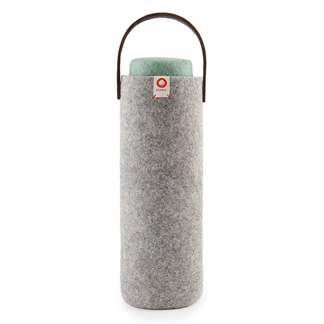 Wool Wine Cooler - Light Grey