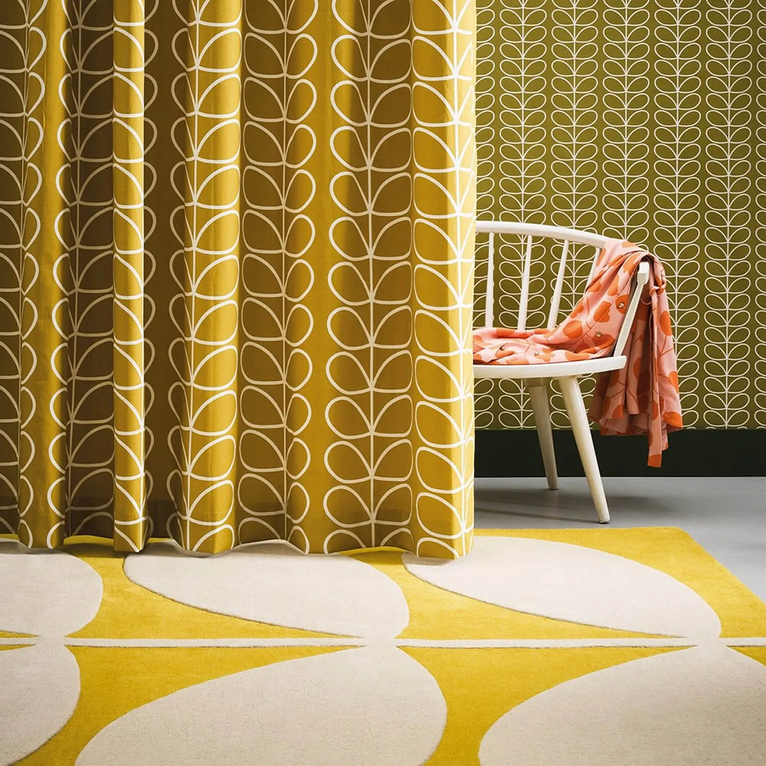 Yellow Stem Rug