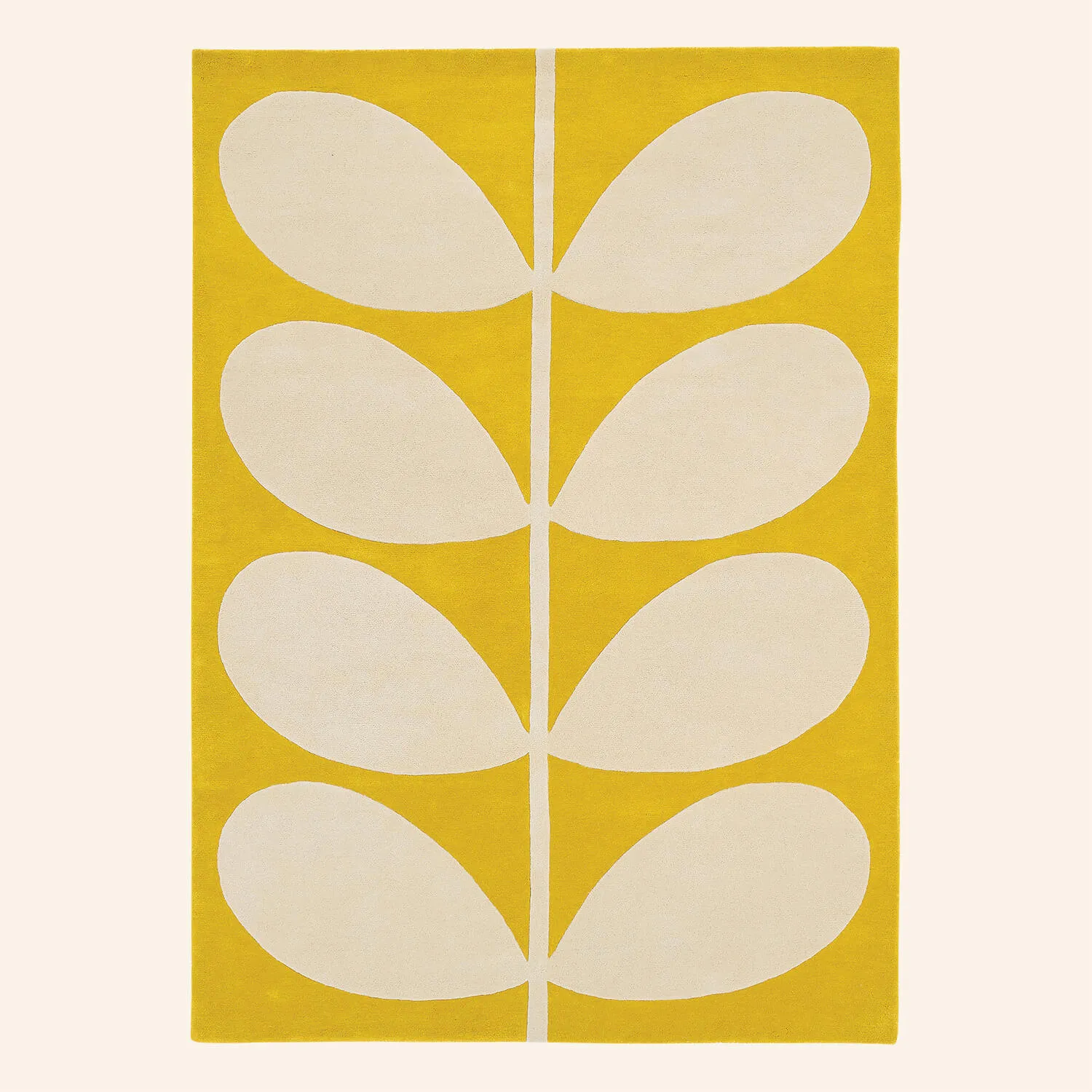 Yellow Stem Rug