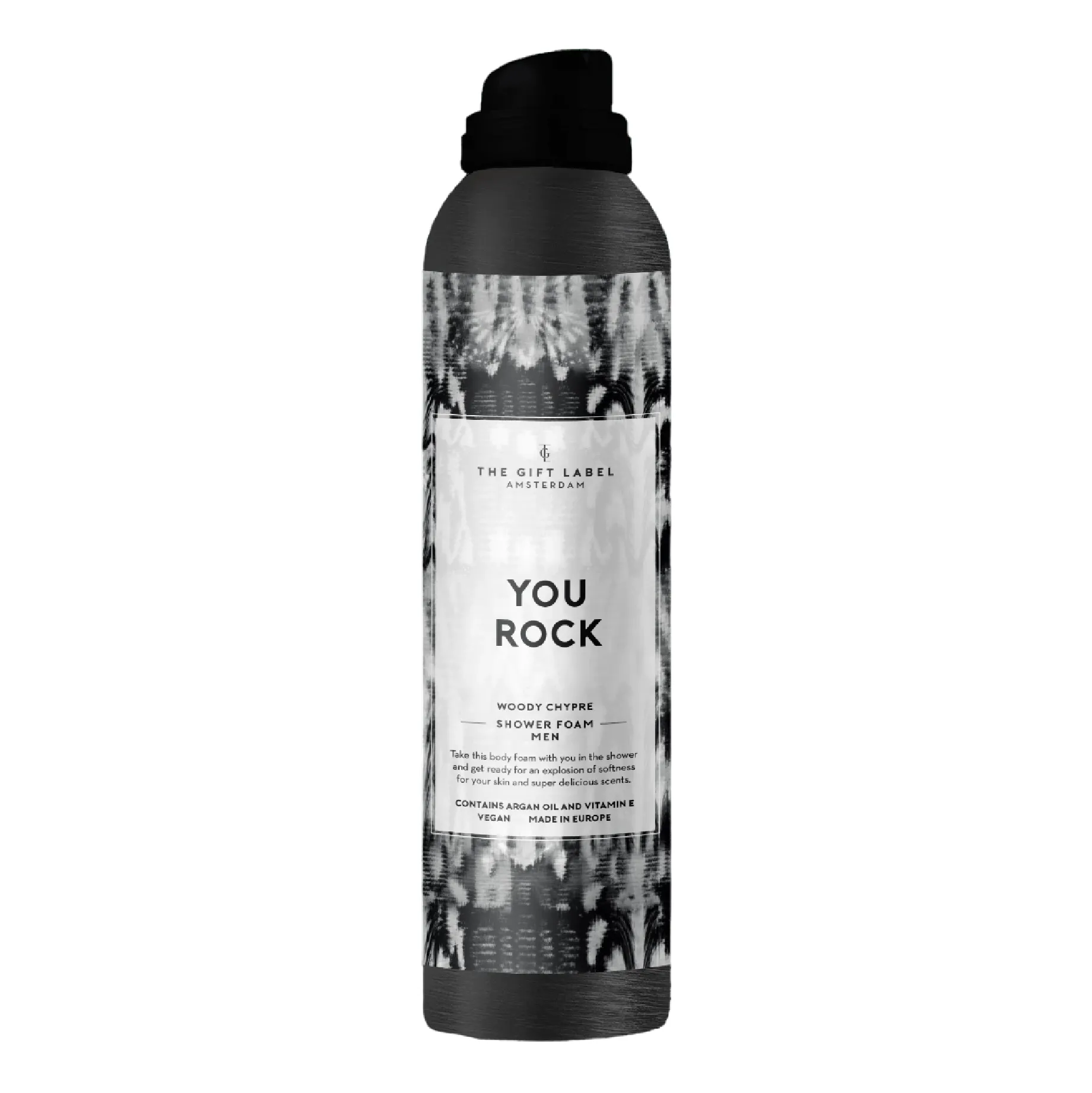 'You Rock' Monochrome Shower Foam for Him | Woody Chypre | 200ml